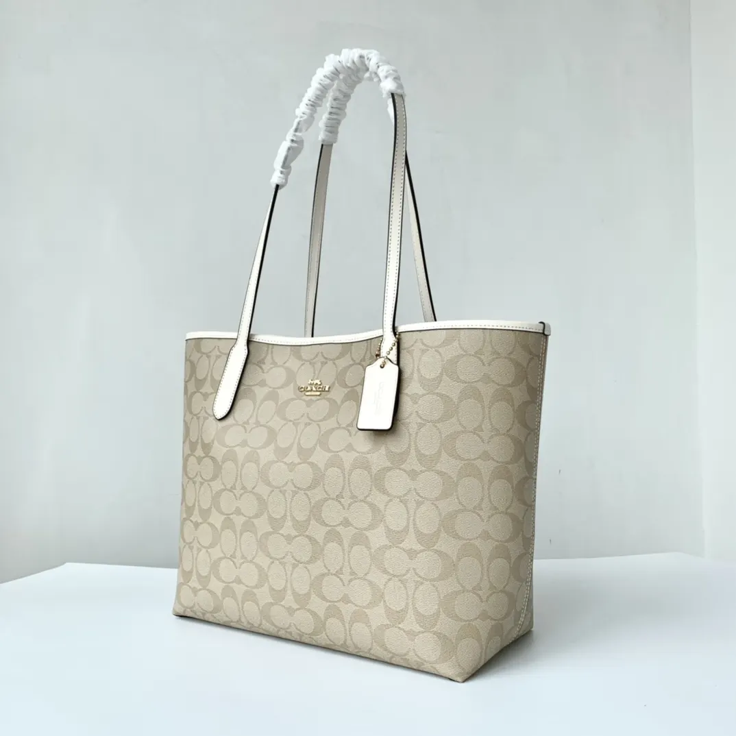 Monogram Tote Bag Canvas
