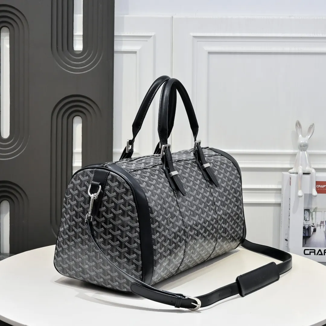 Goyard 黑色 牛皮 旅行袋 大容量旅行款