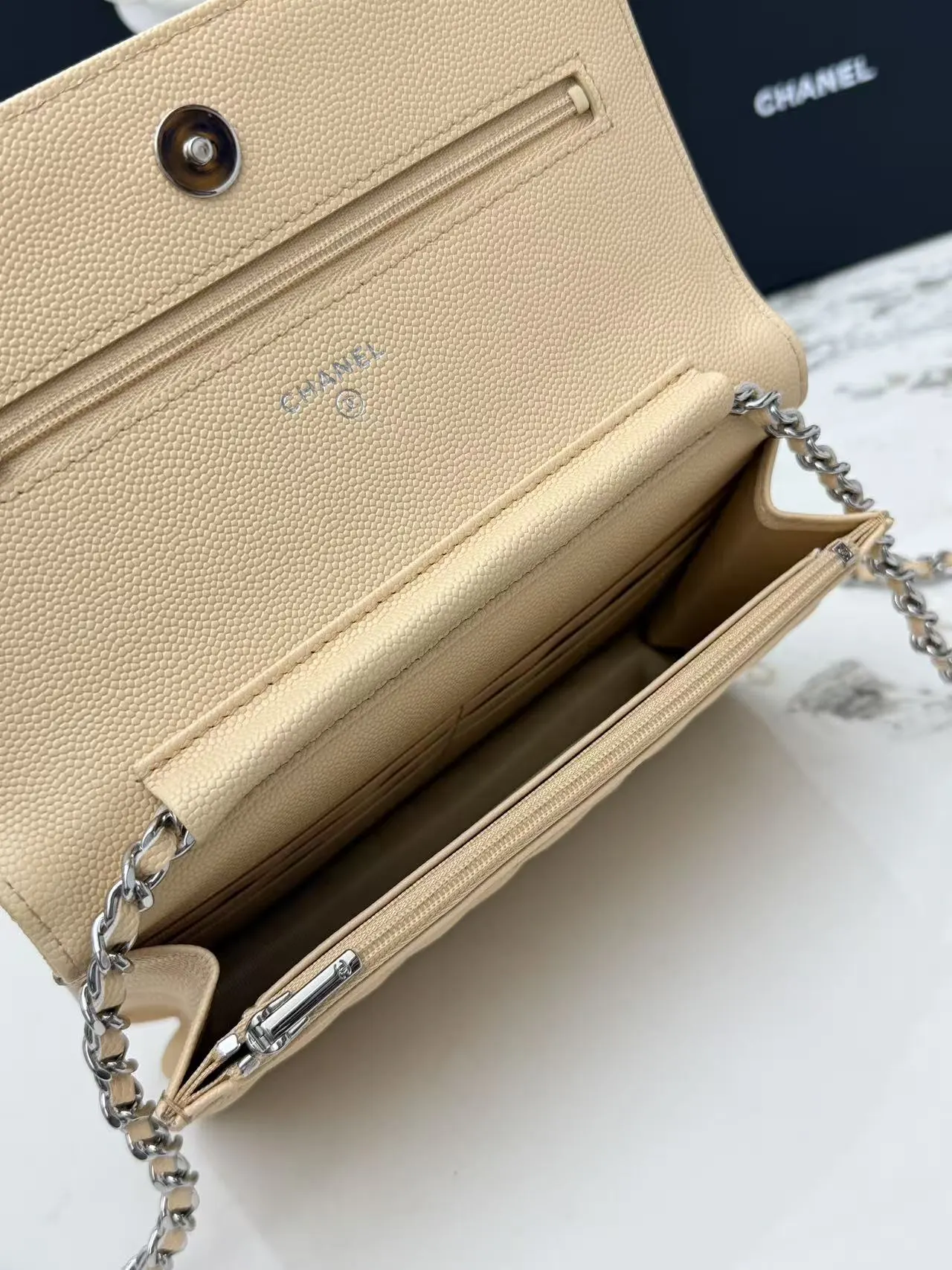 Chanel Chain Bag Leather