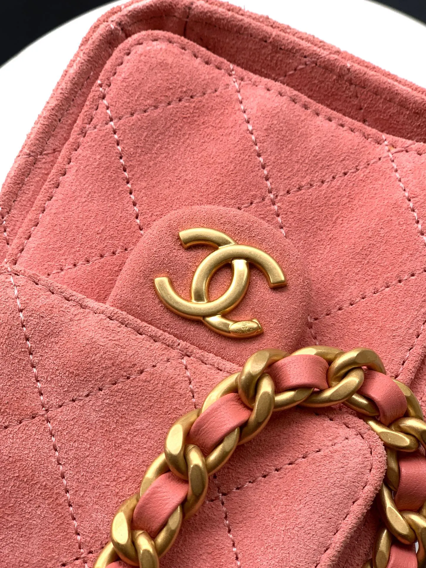 Pink Chain Bag