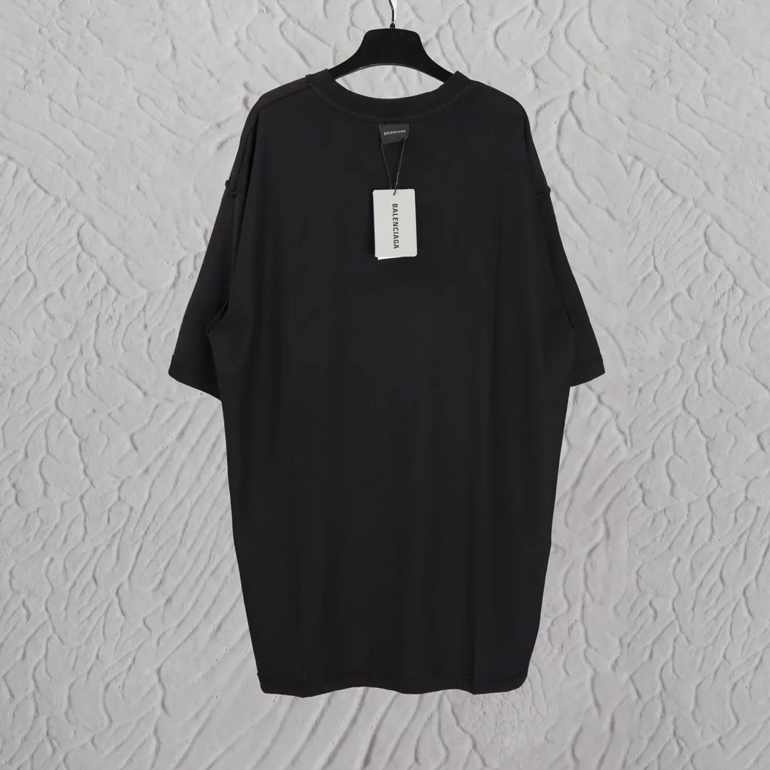 Balenciaga Logo Short Sleeve T-Shirt Street