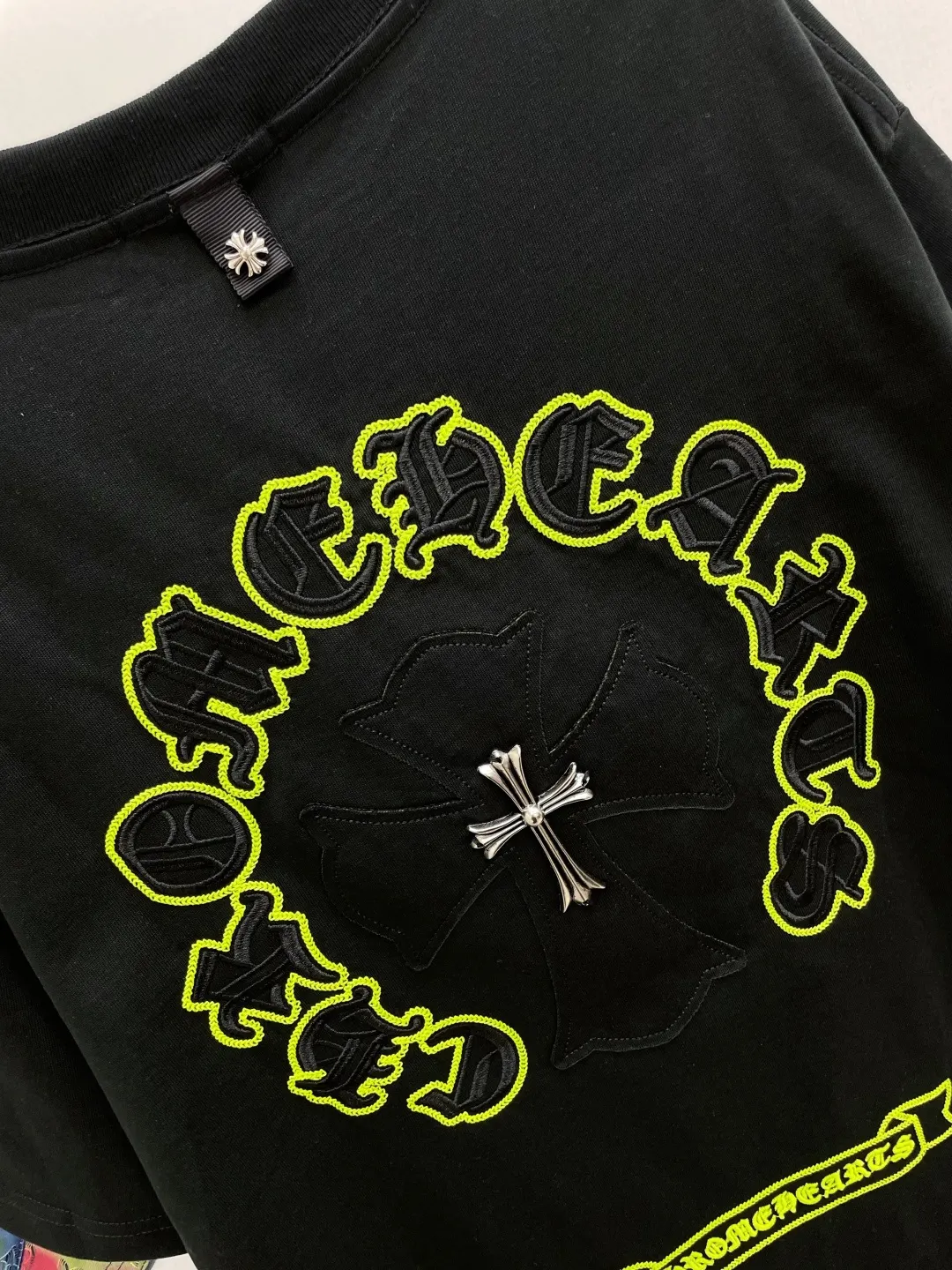 Chrome Hearts 26SS 字母 刺绣 短袖T恤 日常百搭款 款2