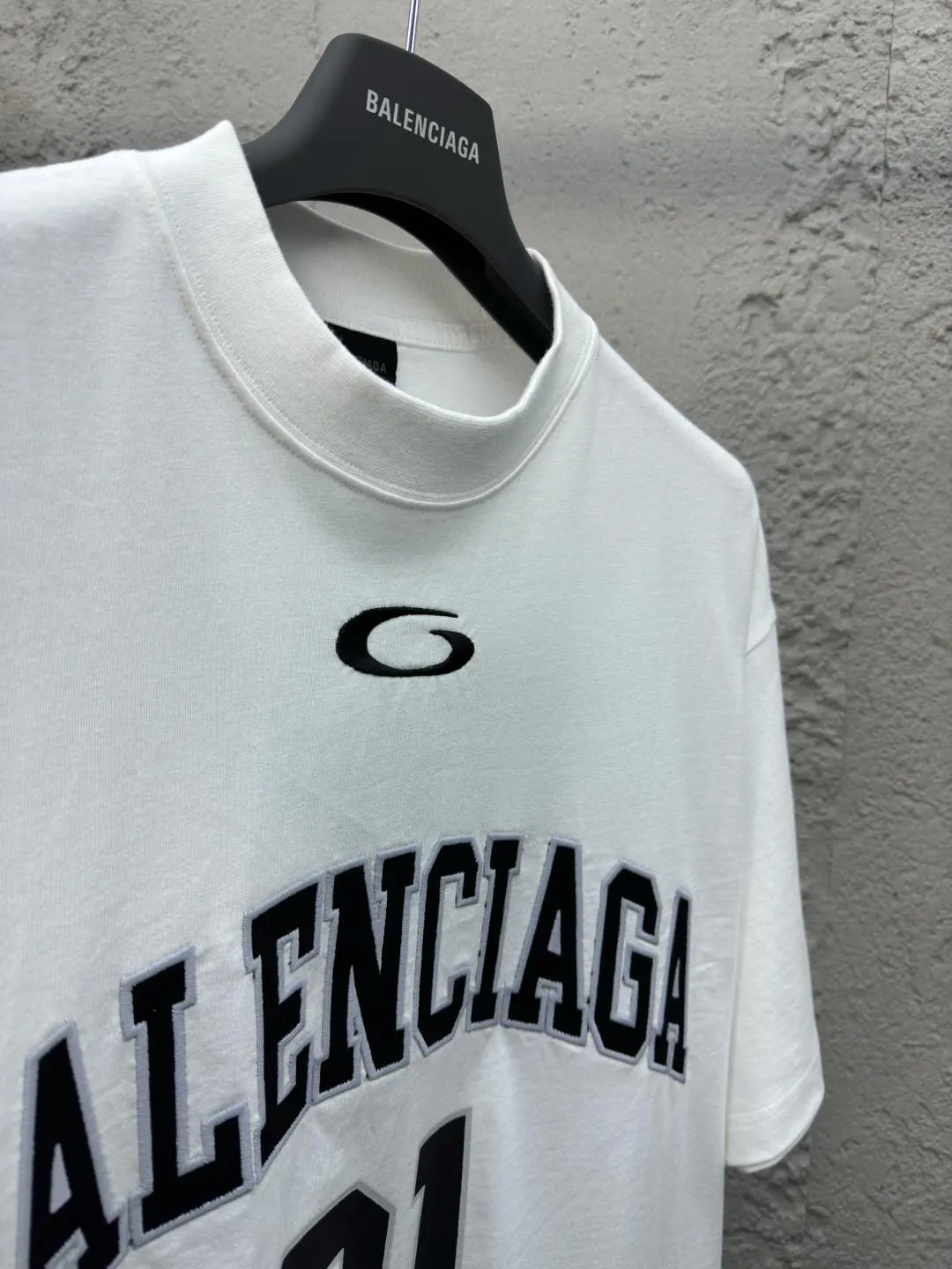 Balenciaga Blue Short Sleeve T-Shirt Street