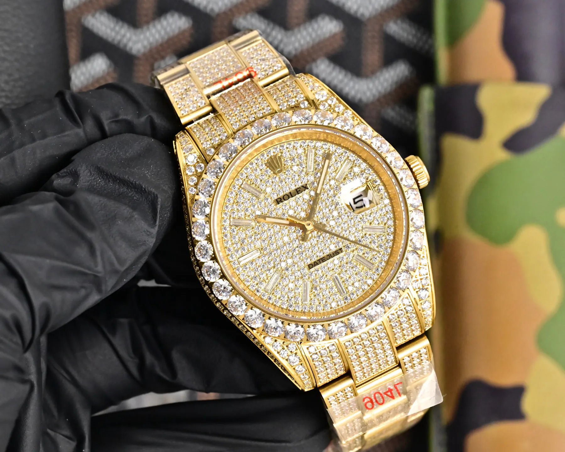 Rolex 新厂SiC厂的Moissanite Diamond 手表 经典腕表款