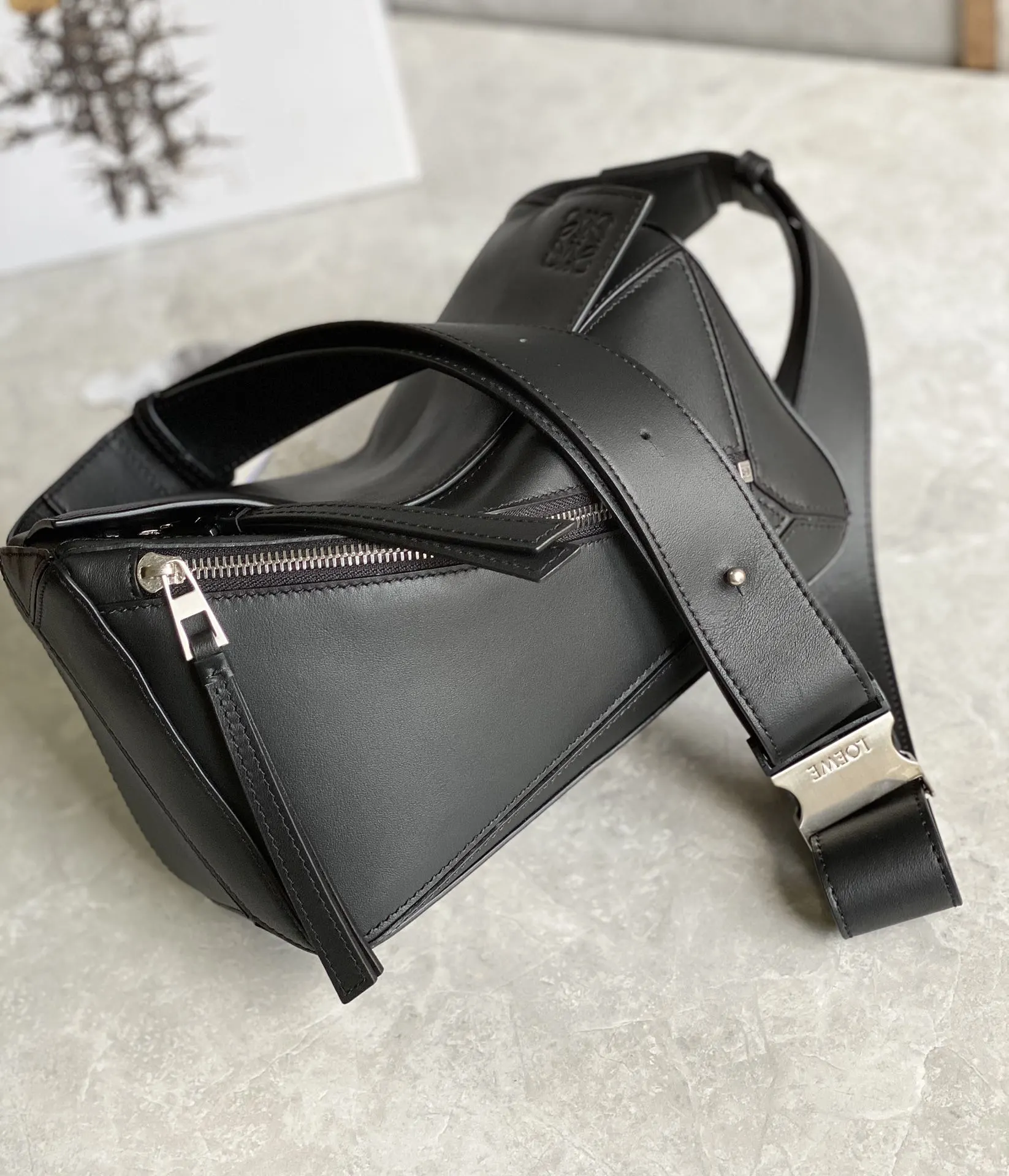 Belt Bag Casual Leather Image 9 Belt Bag Casual Leather Image 9