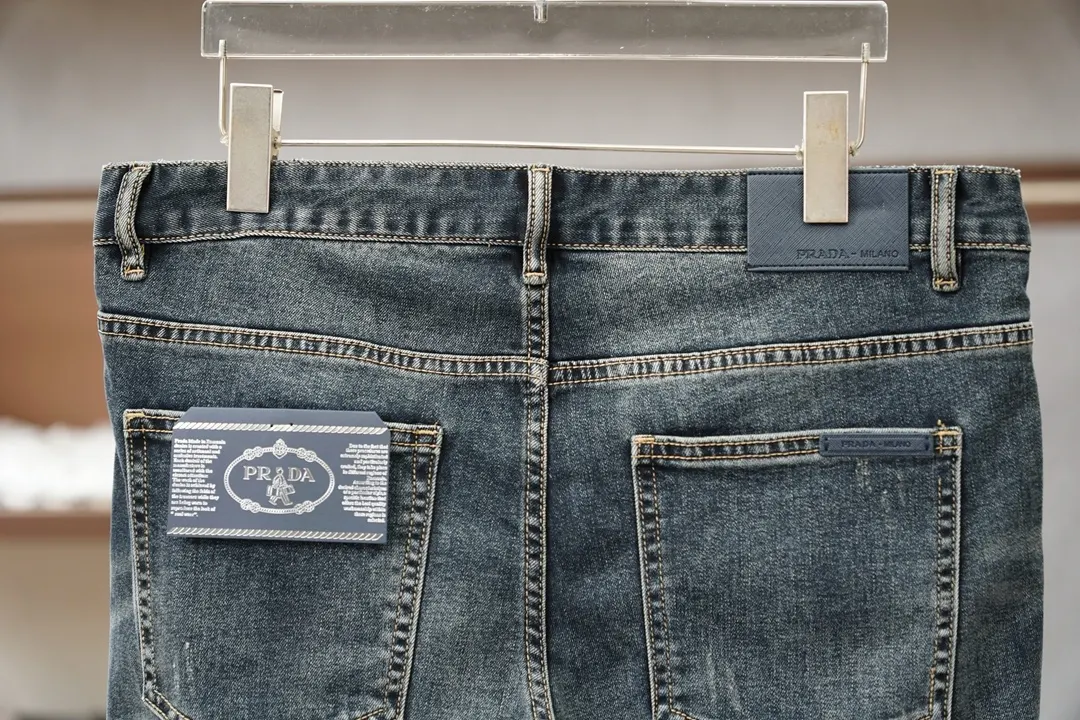 Prada Denim Jeans Relaxed Fit Pants