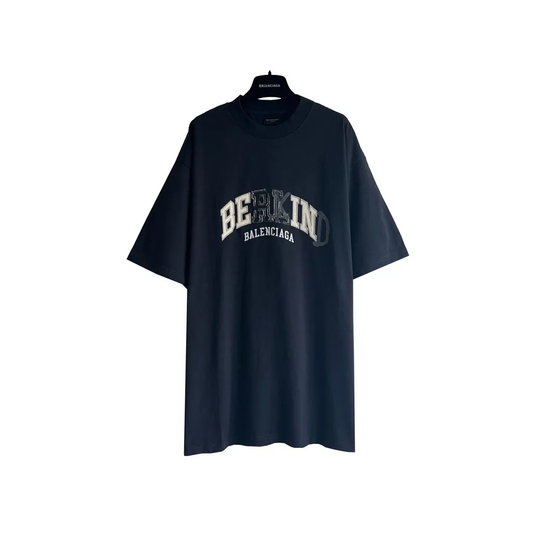 Balenciaga Logo Letter Short Sleeve T-Shirt Street