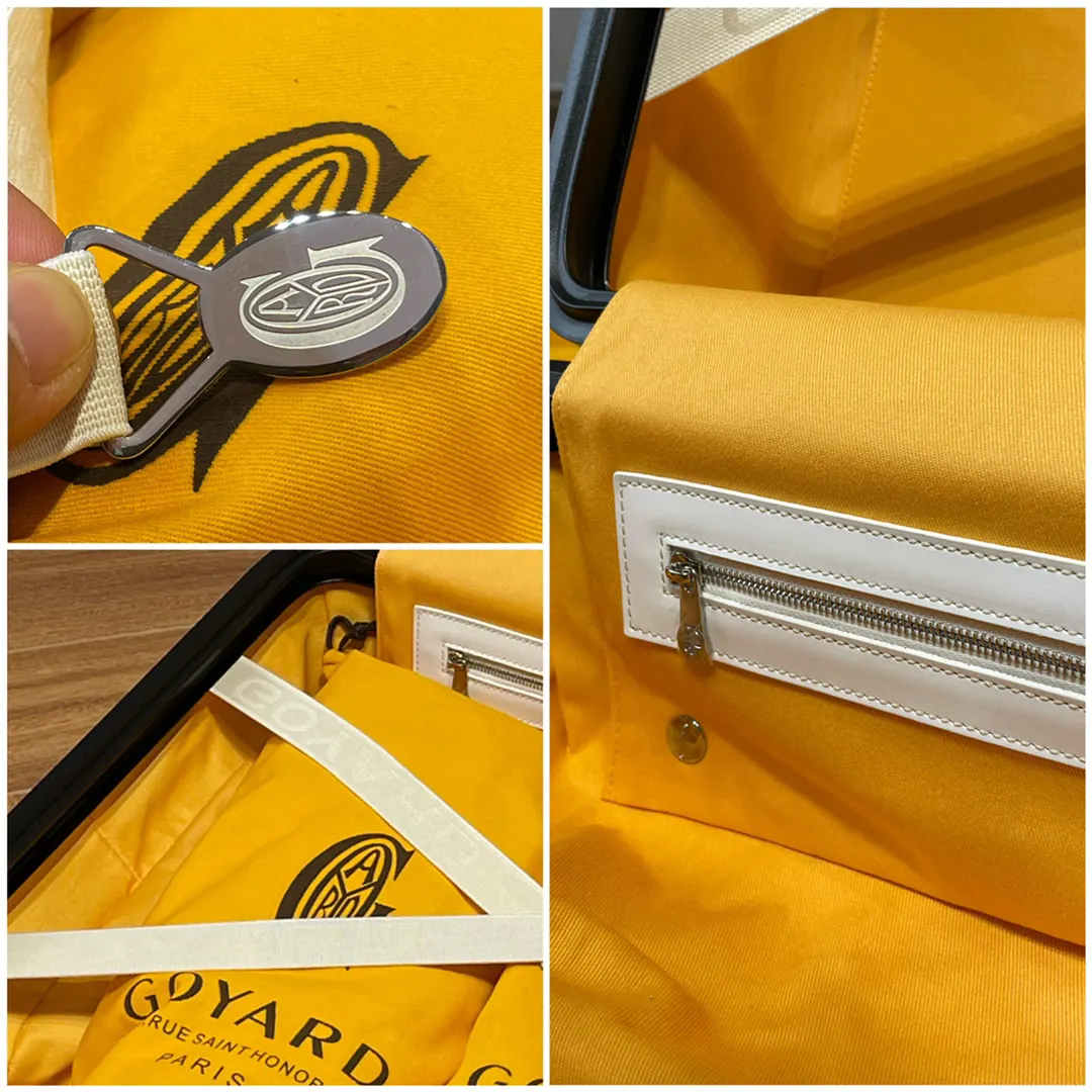 Goyard 一直致力于旅行产品的经典传承 行李箱 旅行拉杆款 轻便出行款