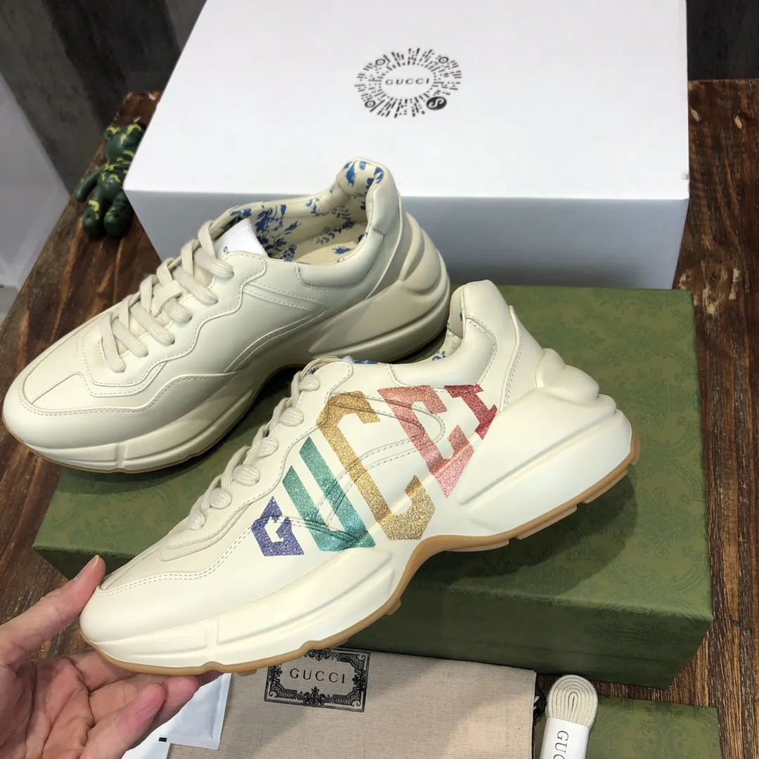 Gucci Rhyton Daddy Shoes Sports Sneakers Image 4 Gucci Rhyton Daddy Shoes Sports Sneakers Image 4