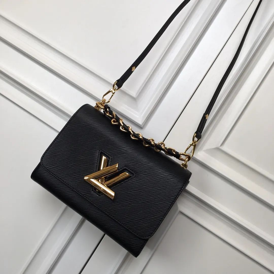 Louis Vuitton Black Chain Bag