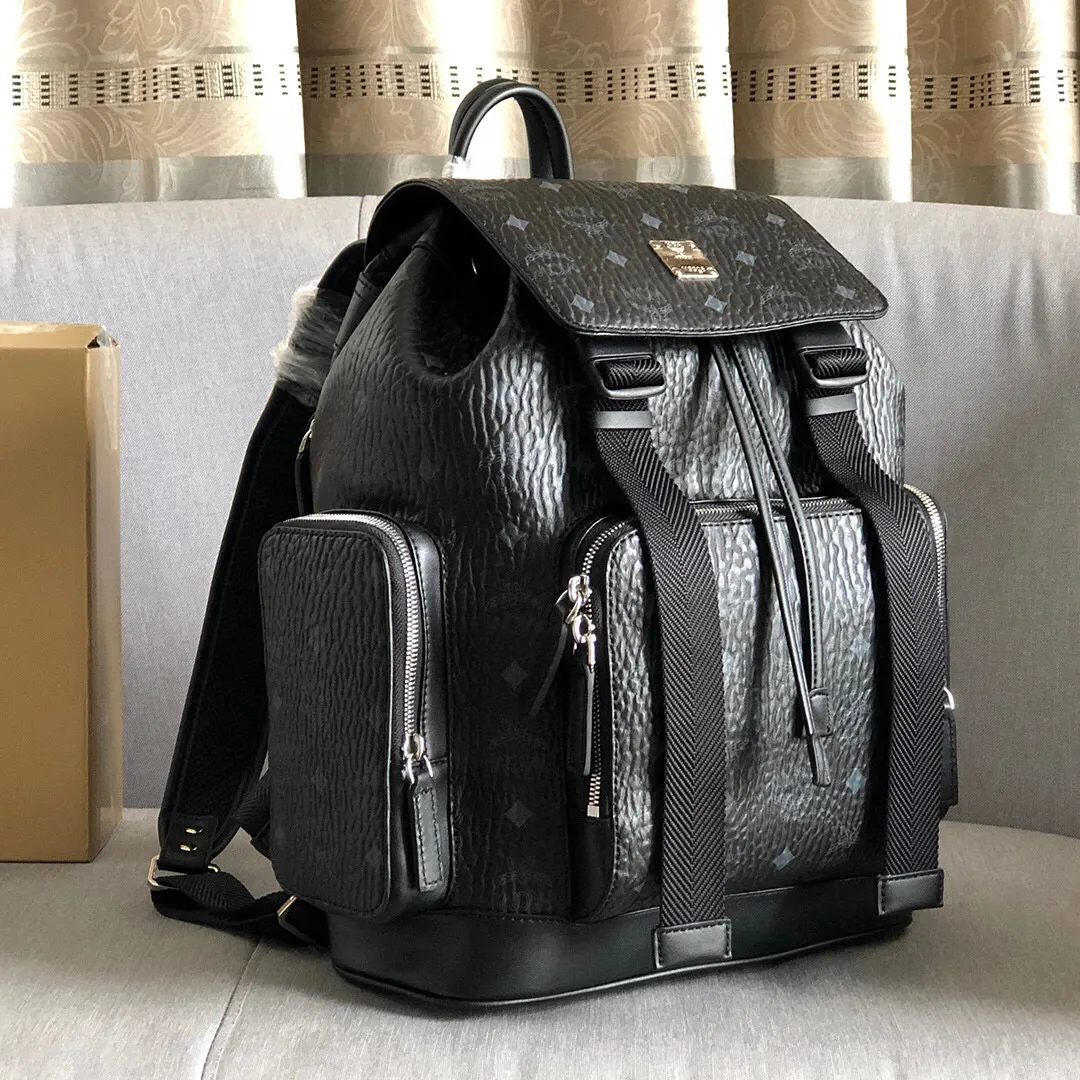 Black Fashion Item Travel Leather