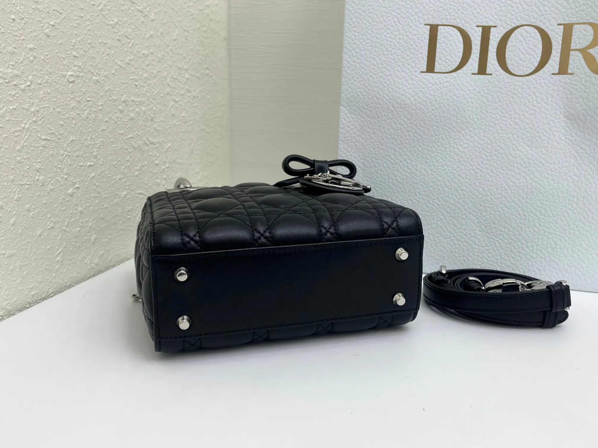 Dior Lady 手提包 黑色