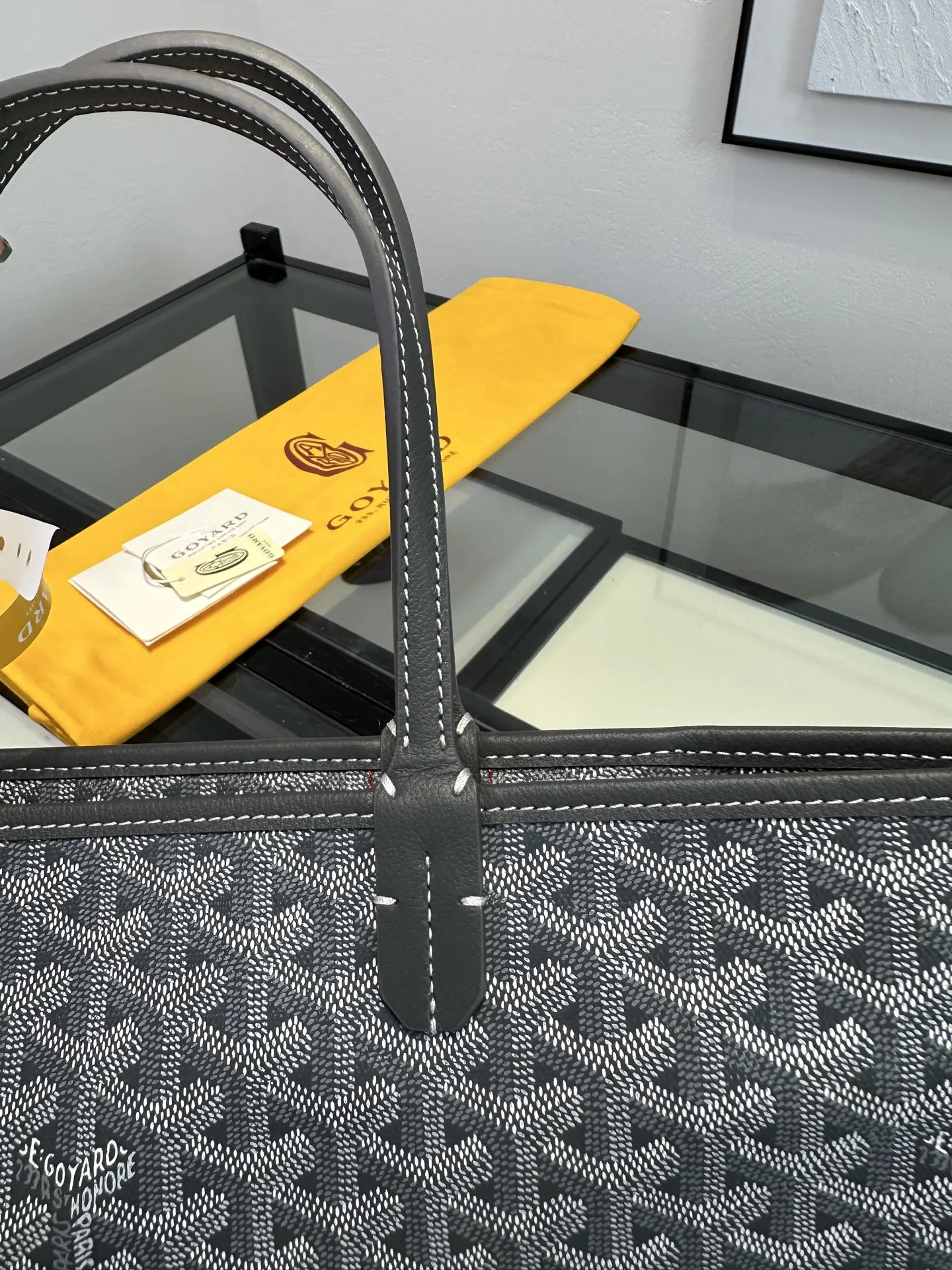 Goyard Hobo 灰色 托特包 大容量托特款(數字9) Goyard Hobo 灰色 托特包 大容量托特款(數字9)