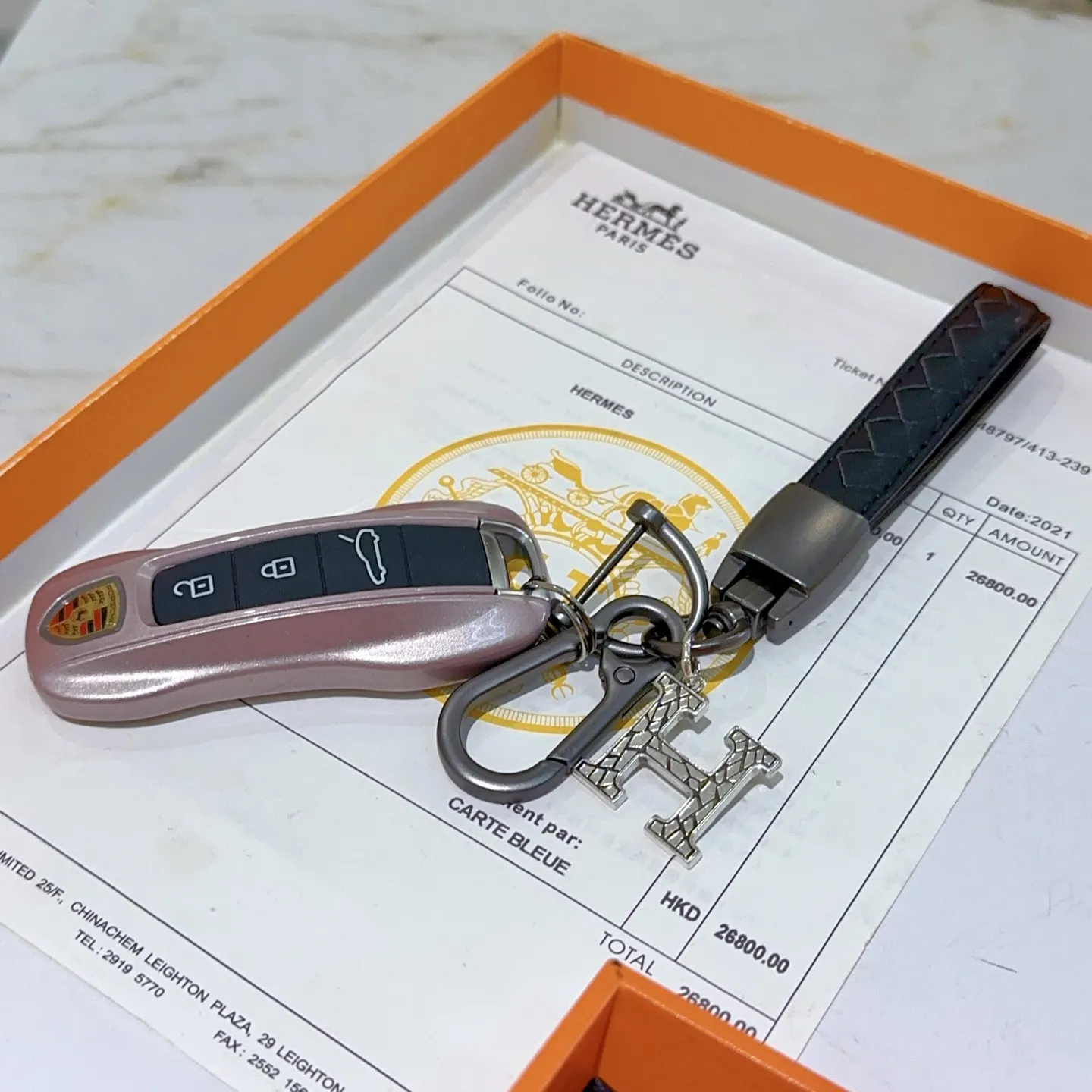 Hermes 挂件 精致配饰款