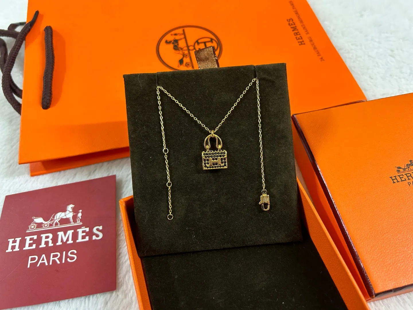 Hermès 首饰 精致配饰 项链