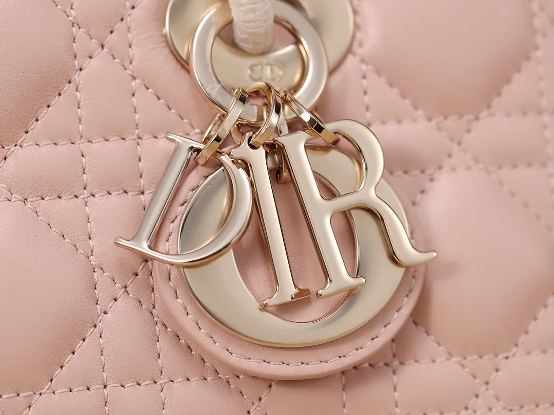 Dior Lady Dior Lady 粉色羊皮横版手袋 手提