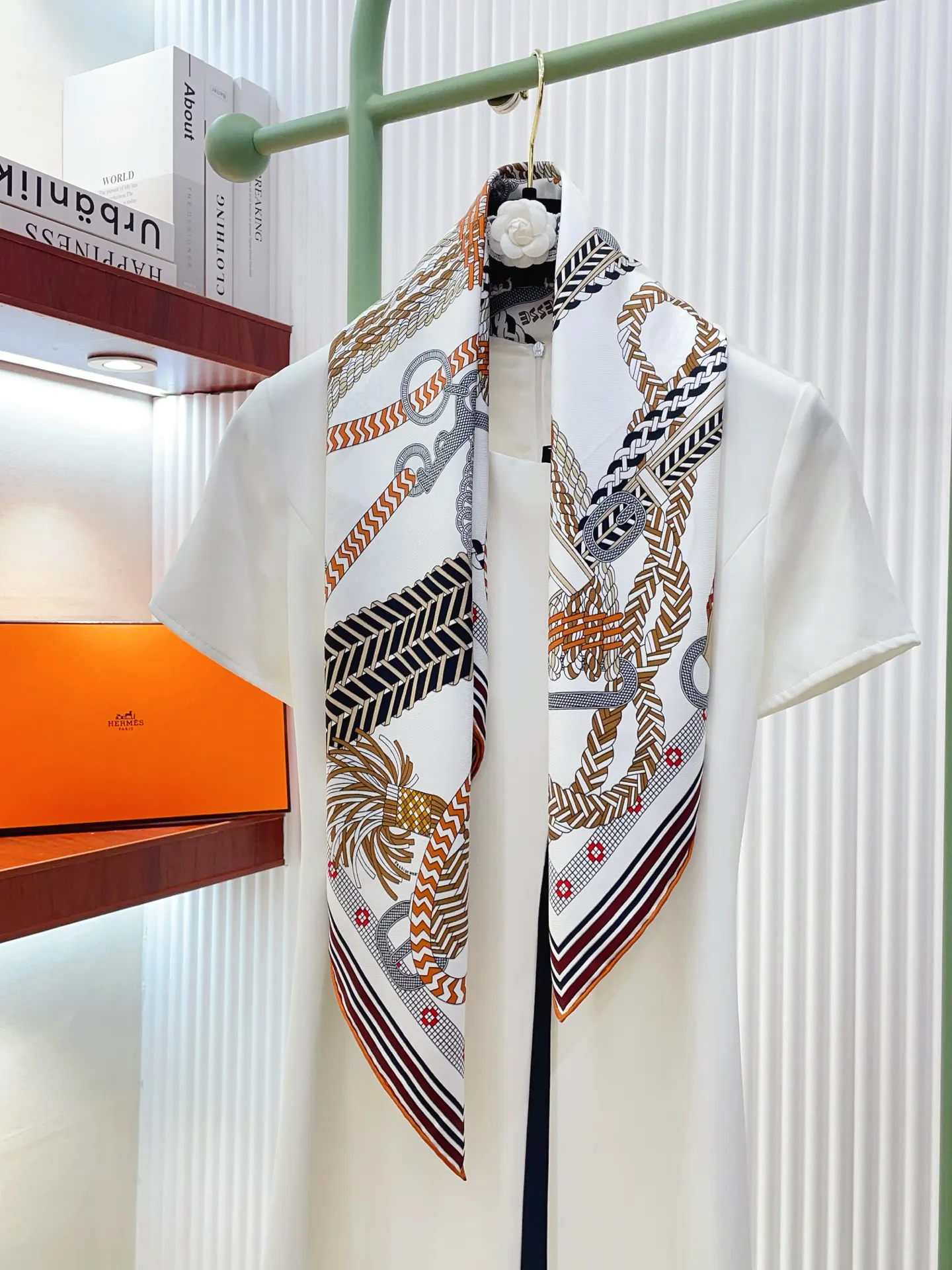 Hermès 丝巾 精致配饰