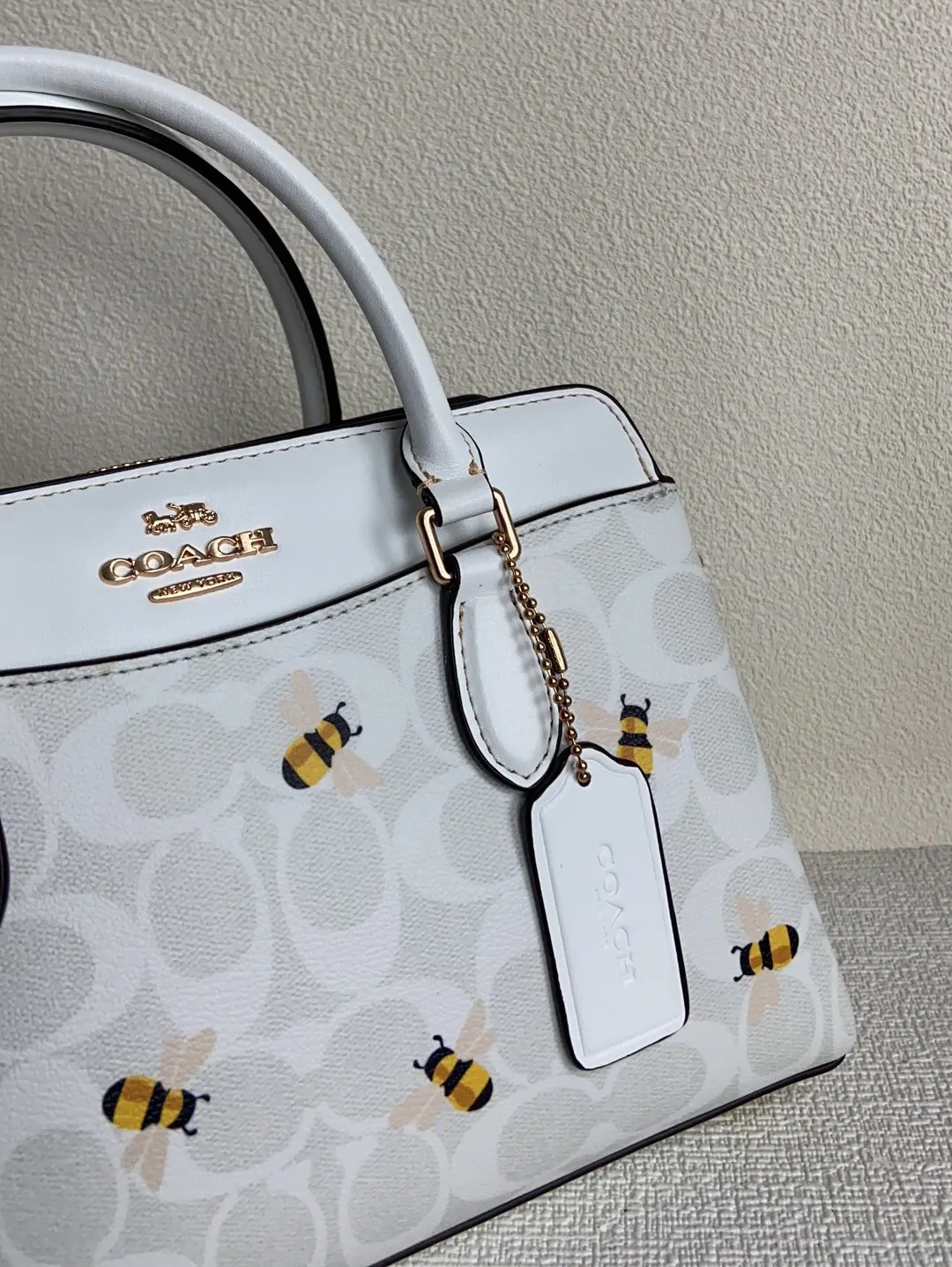 Coach 手提包 下单加微信lihua 通勤手提款