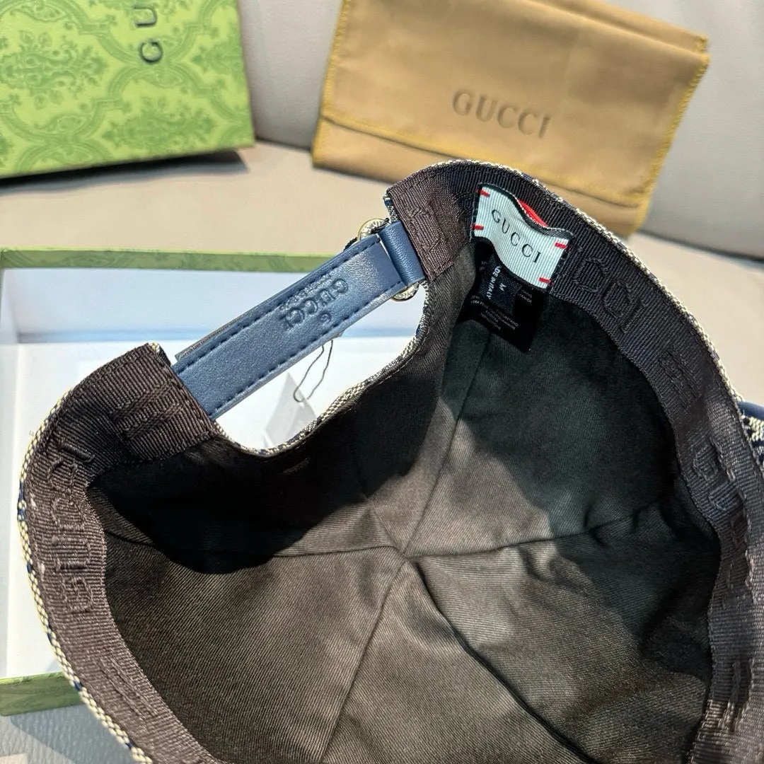 Gucci 牛皮 棒球帽 日常休闲