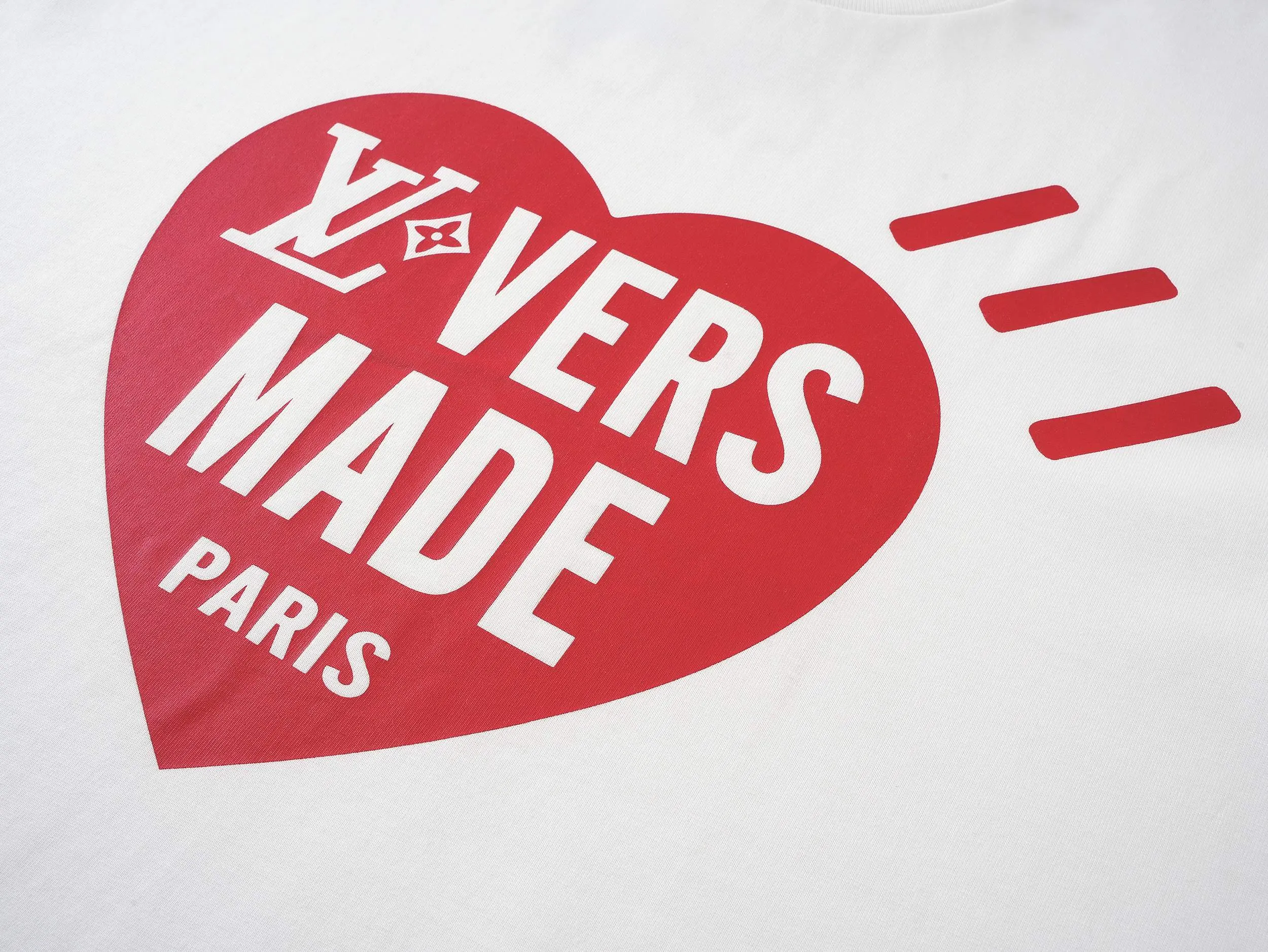 LV 白色 Logo 印花 短袖T恤 休闲百搭款