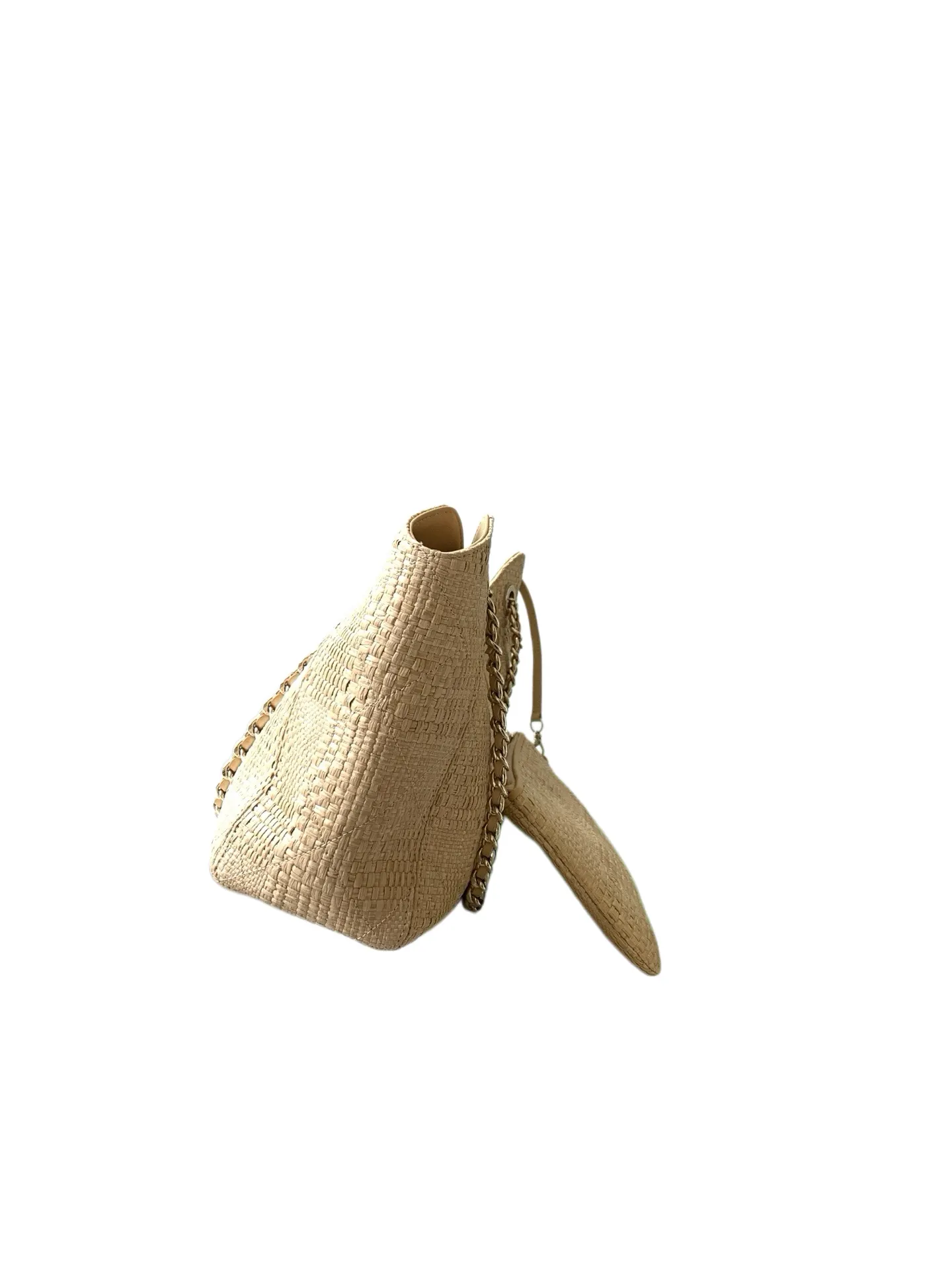 Beige Chain Bag