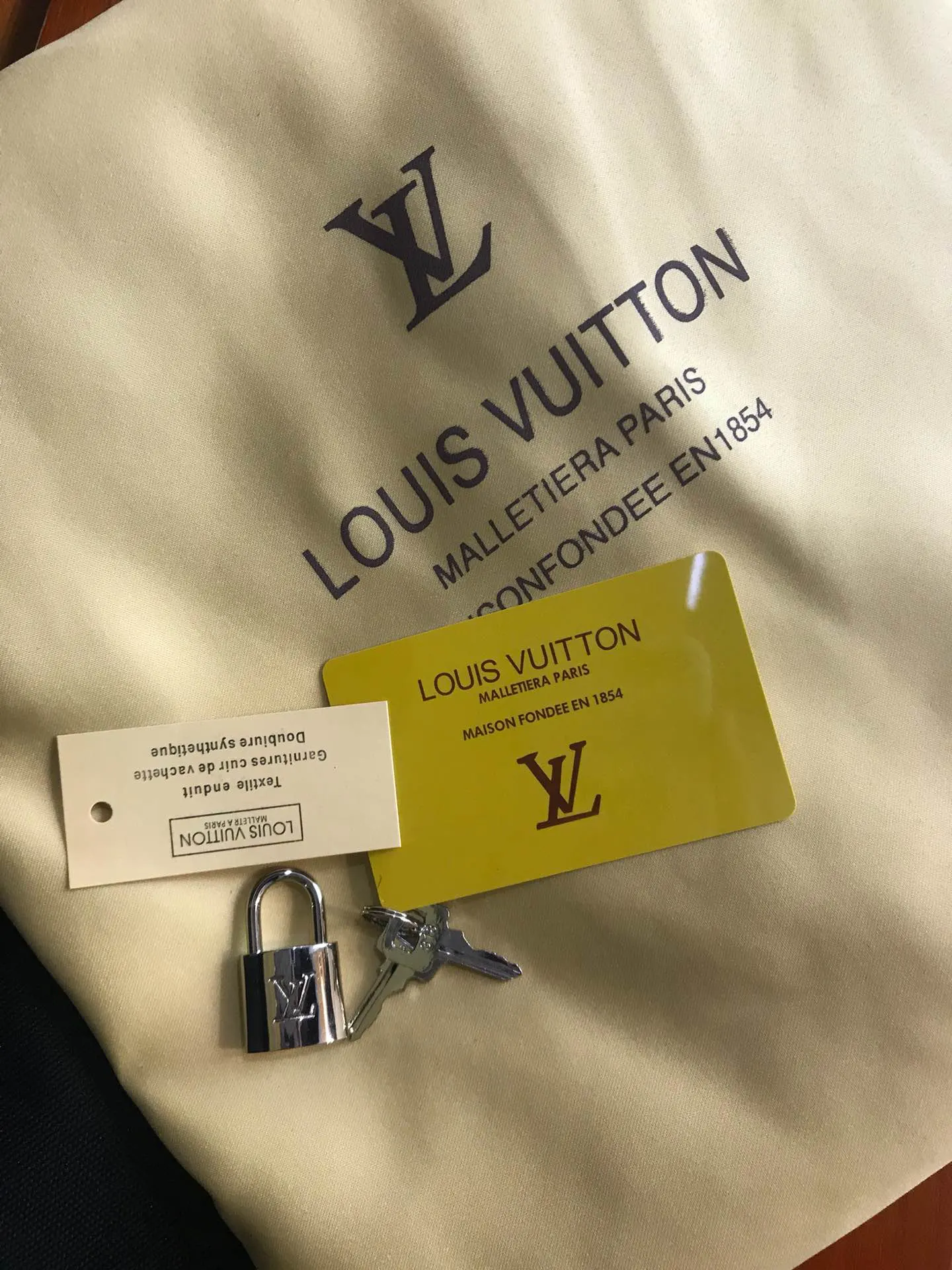 Louis Vuitton Cosmetic Pouch Canvas