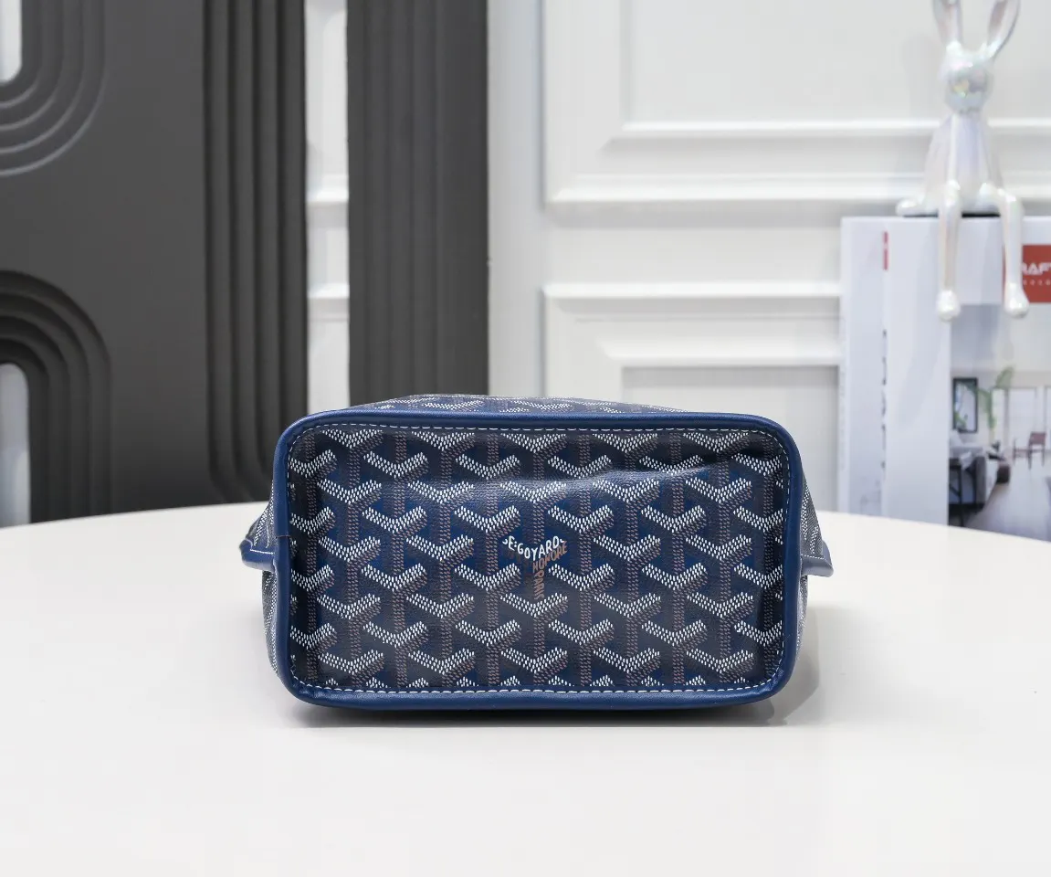 Goyard 藍色 小牛皮 收納包 旅行收納款