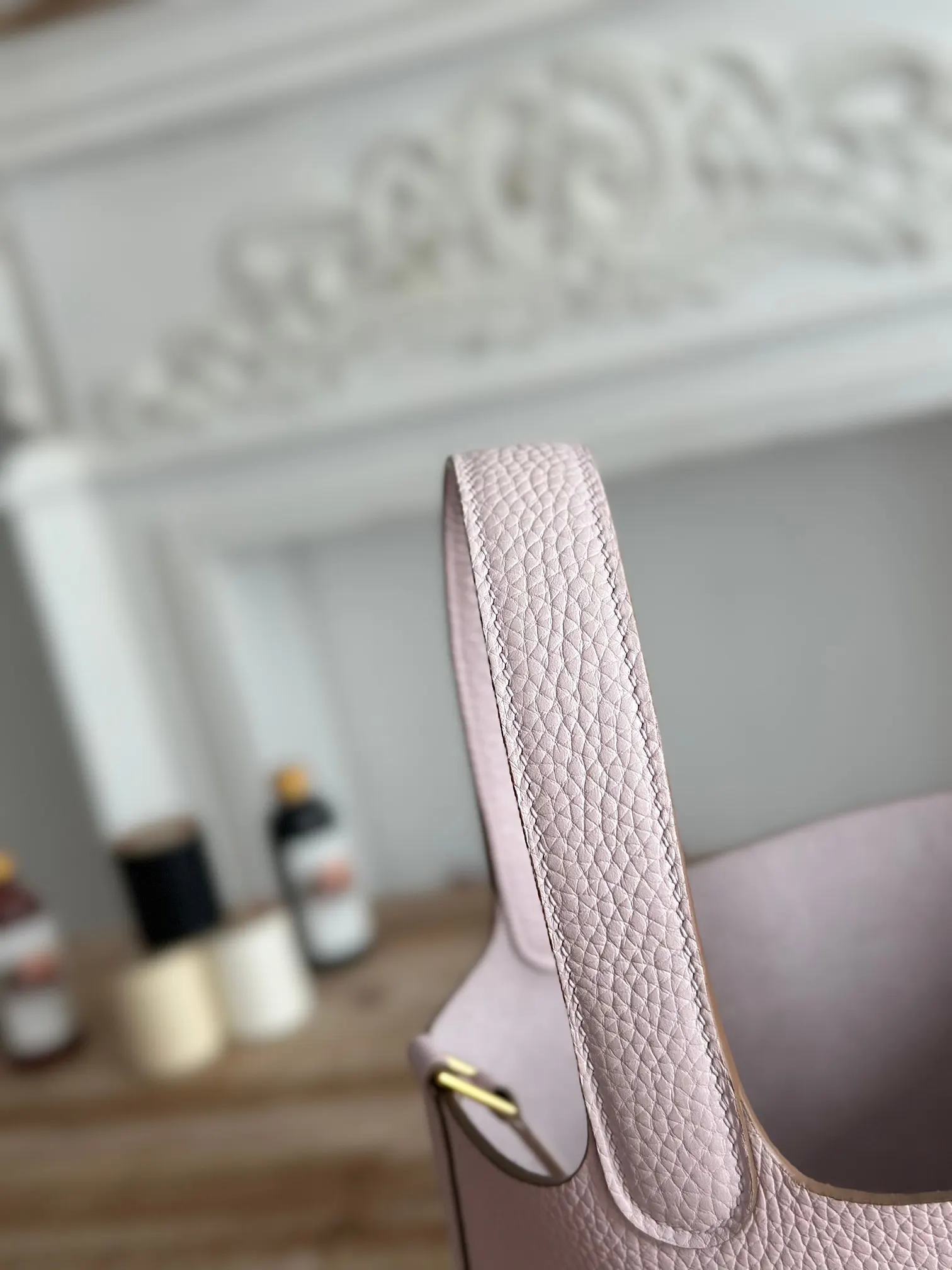 Top Handle Bag Commuter Leather