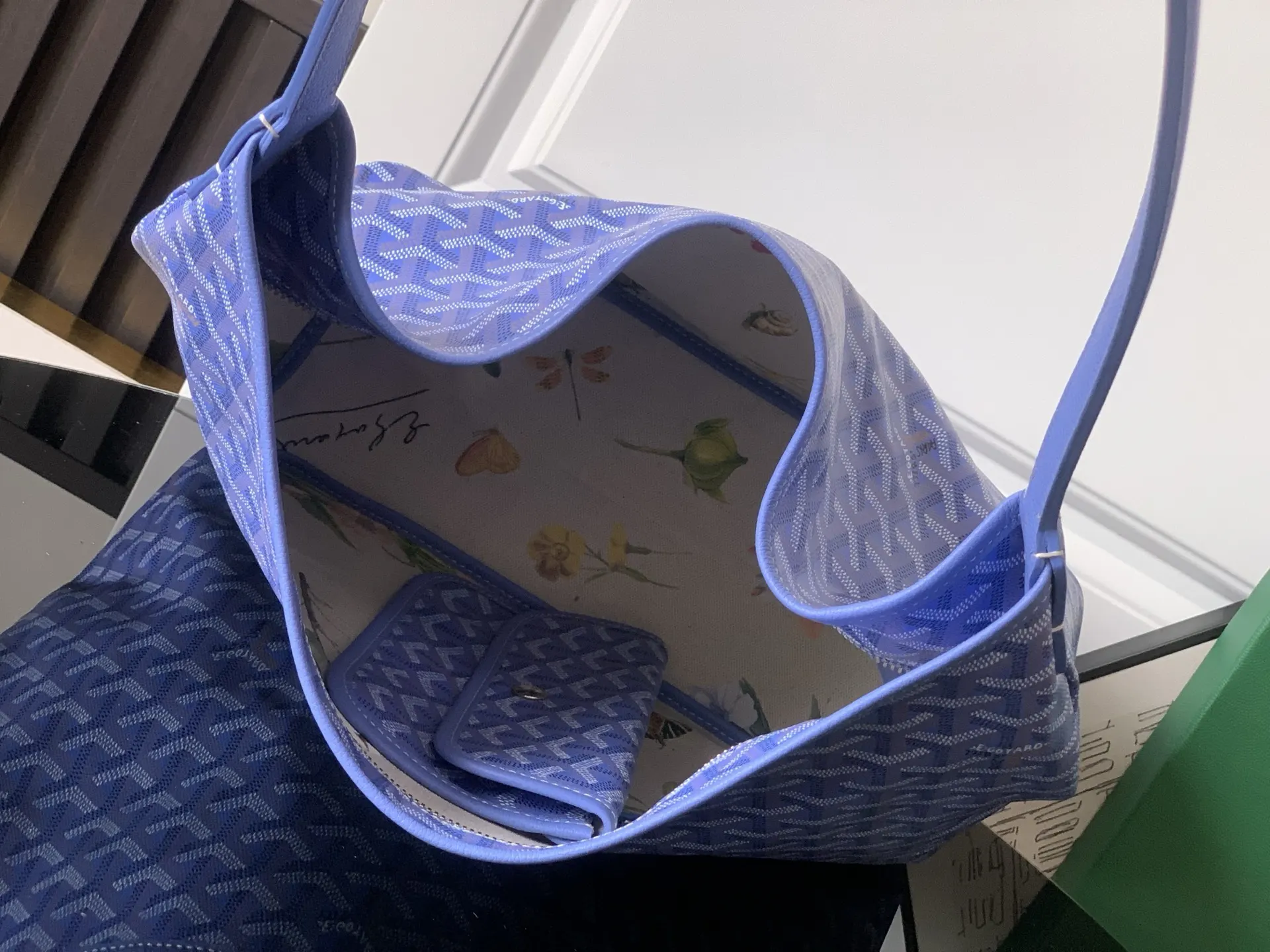 Goyard Hobo 帆布 腋下包 復古腋下背款(數字9) Goyard Hobo 帆布 腋下包 復古腋下背款(數字9)