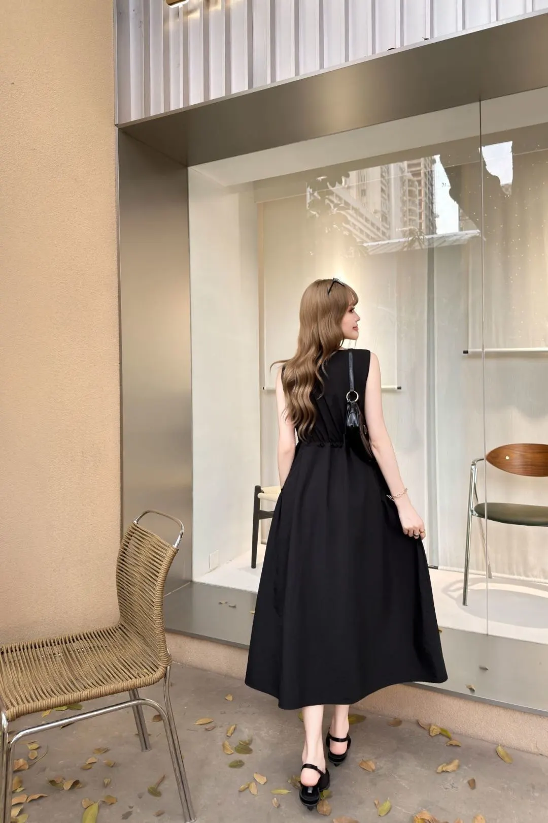 Prada Re-Nylon 三角标 连衣裙
