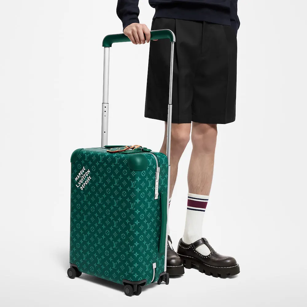 銀色 拉杆真皮包裹 行李箱 旅行拉杆款 輕便出行款