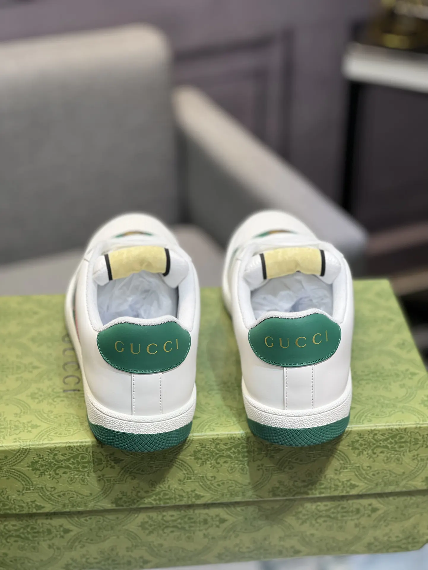 Gucci Logo休闲运动鞋