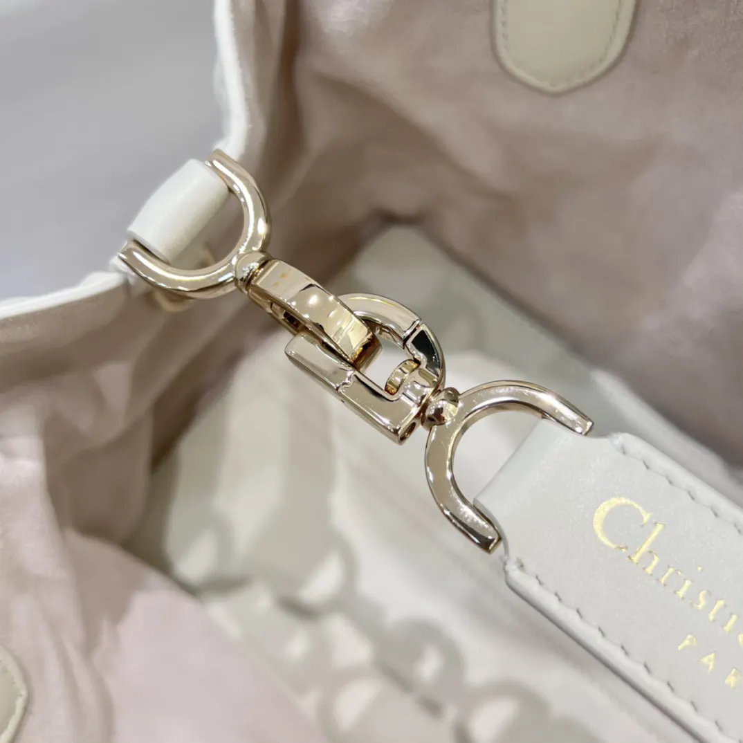 Dior 白色牛皮手袋 手提斜挎