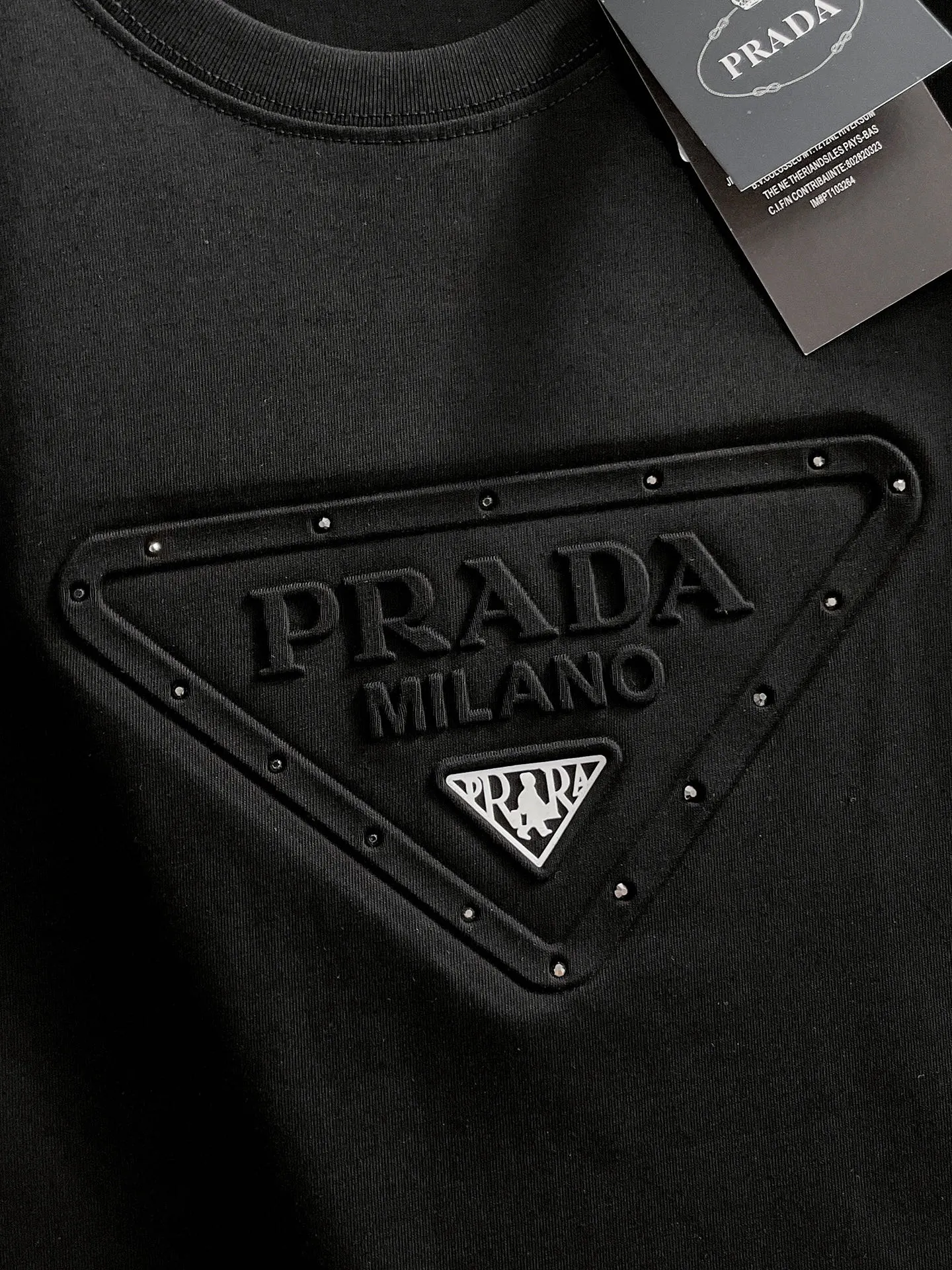 Prada Logo 短袖T恤