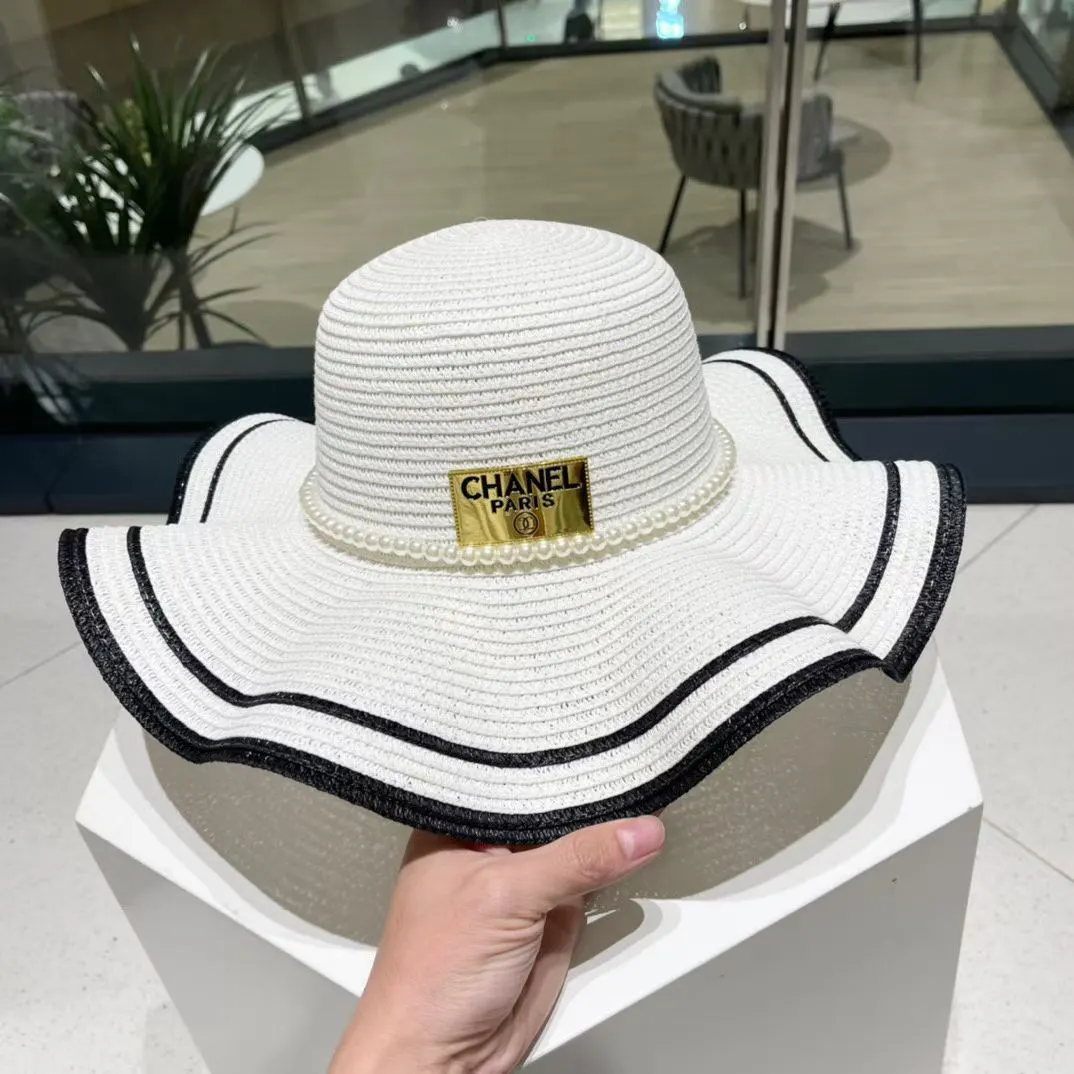 Chanel 遮阳 草帽 度假遮阳 帽子