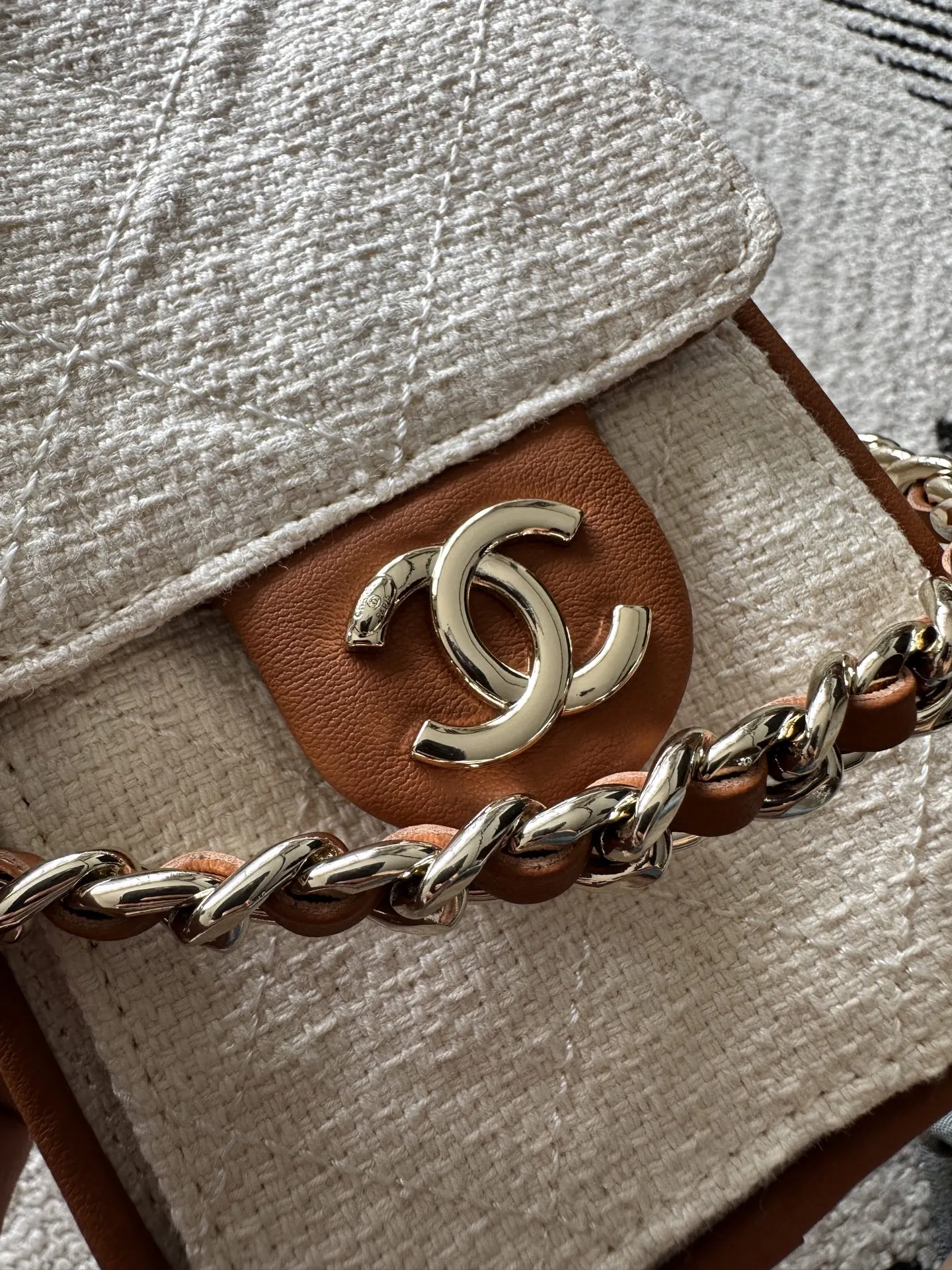 CHANEL 小牛皮 腋下包 復古腋下背款
