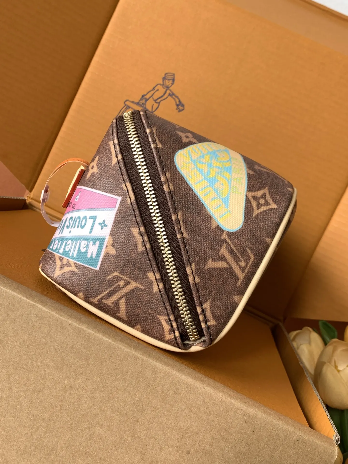 LV 牛皮 厘米 高 宽 长度 收納包 旅行收納款