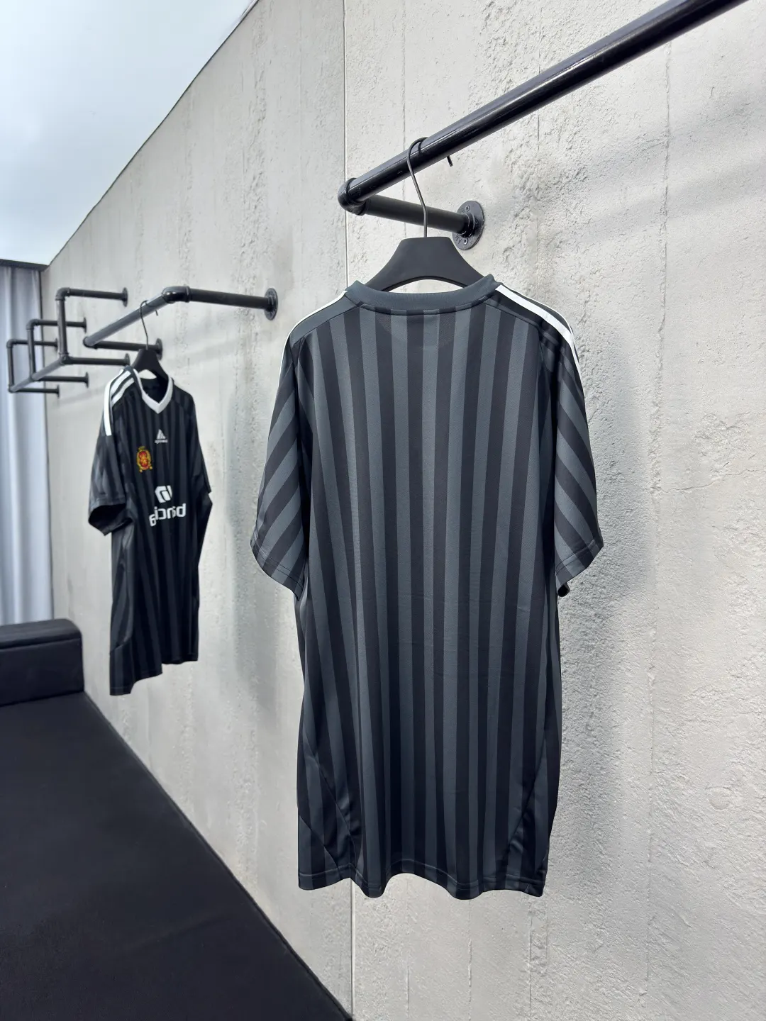Balenciaga Black Nylon T-Shirt