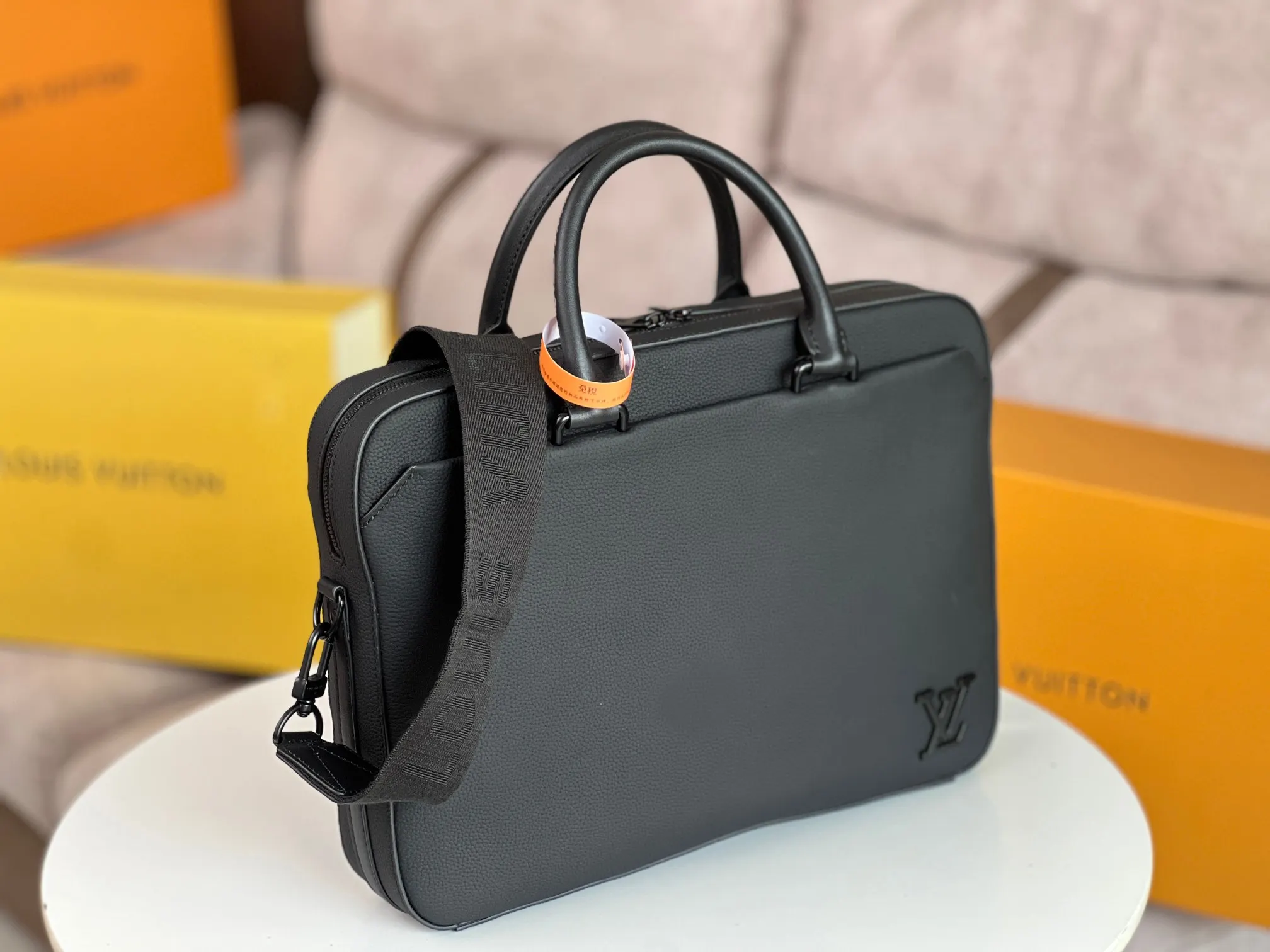 Louis Vuitton Briefcase Business Commuter Leather