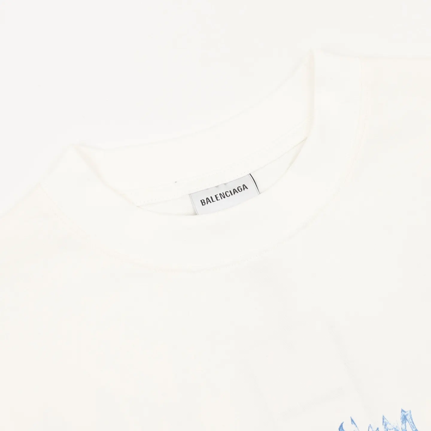 Balenciaga Black Short Sleeve T-Shirt Loose