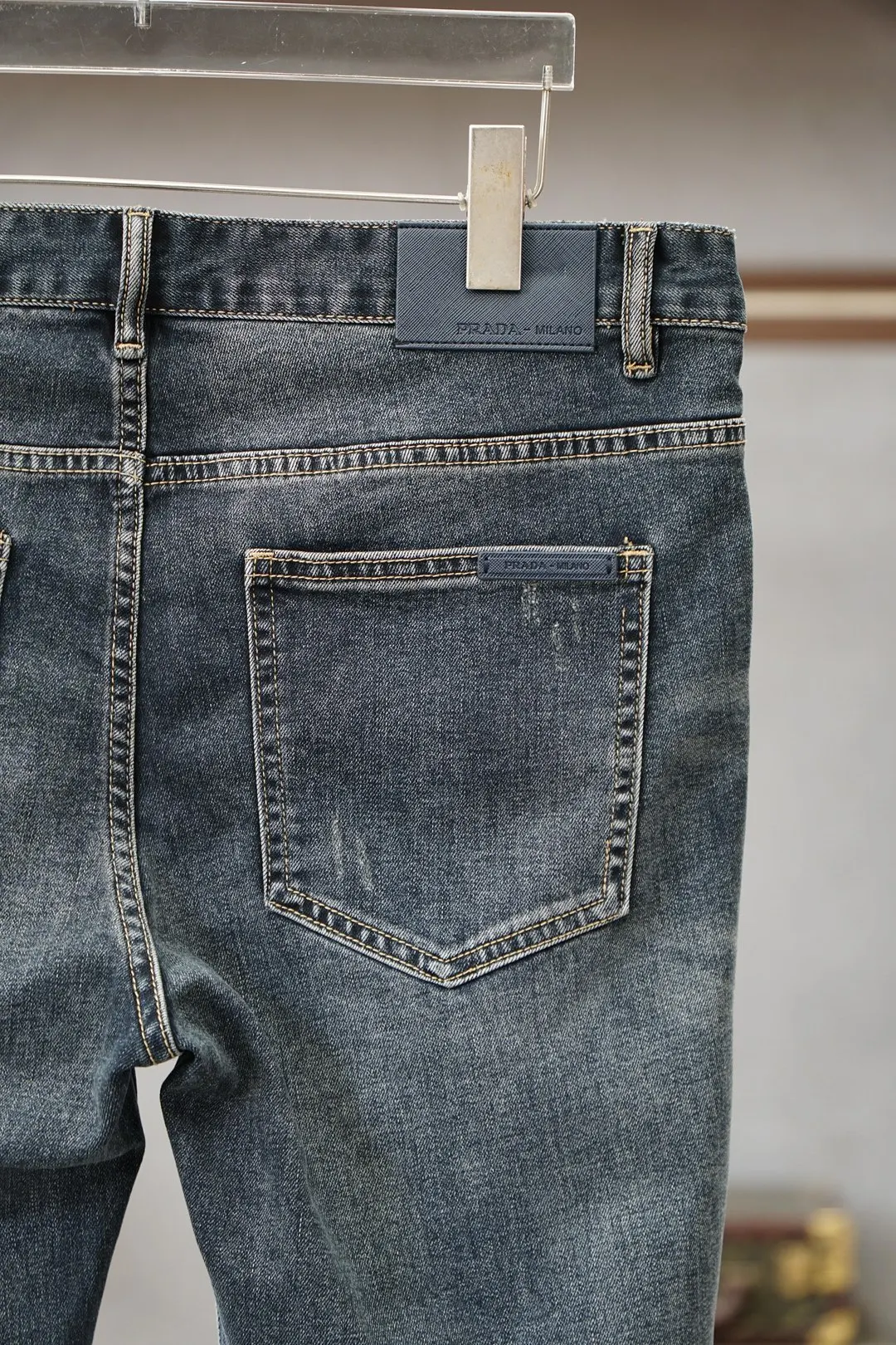 Prada Denim Jeans Relaxed Fit Pants