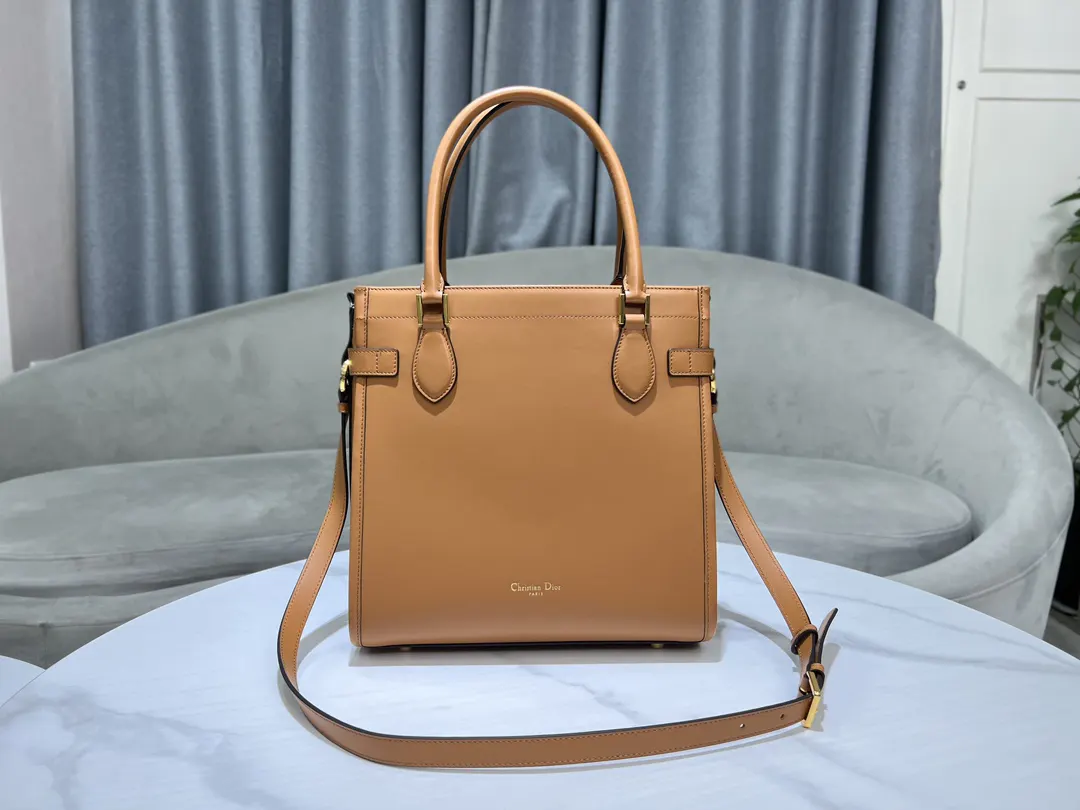 Dior Brown Leather Handbag