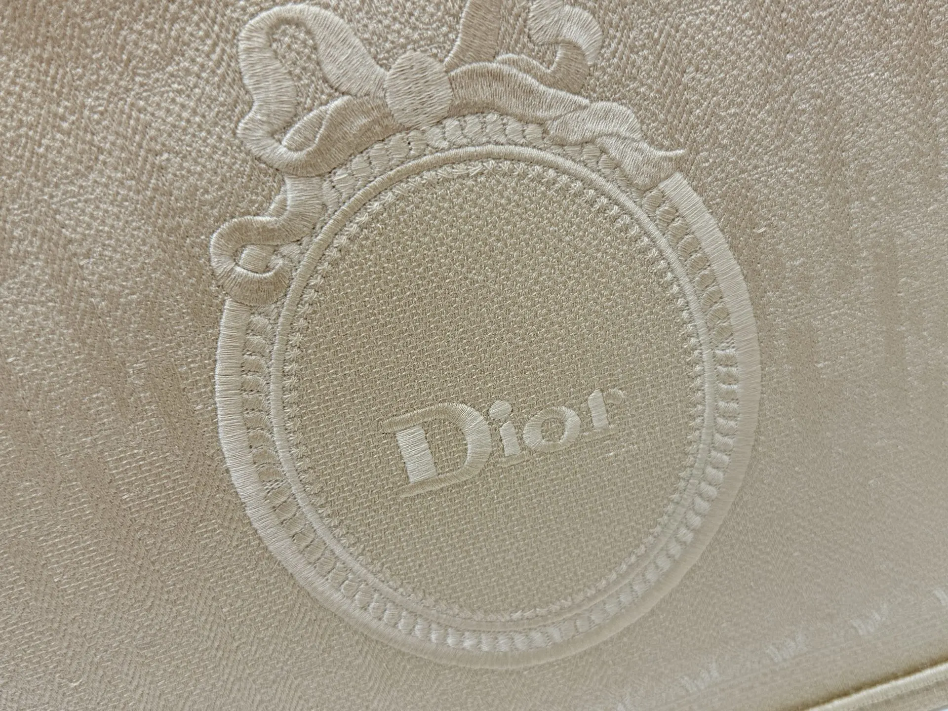 Dior Book Tote 白色 刺绣 托特包