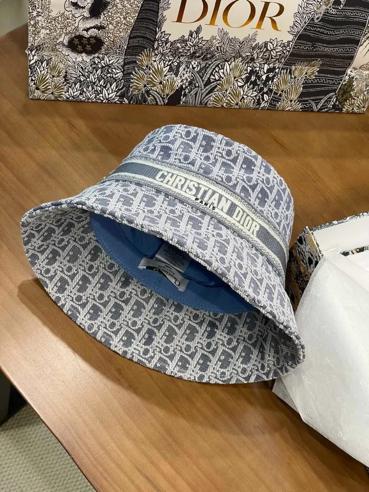 Dior Oblique 灰色帽子 精致配饰