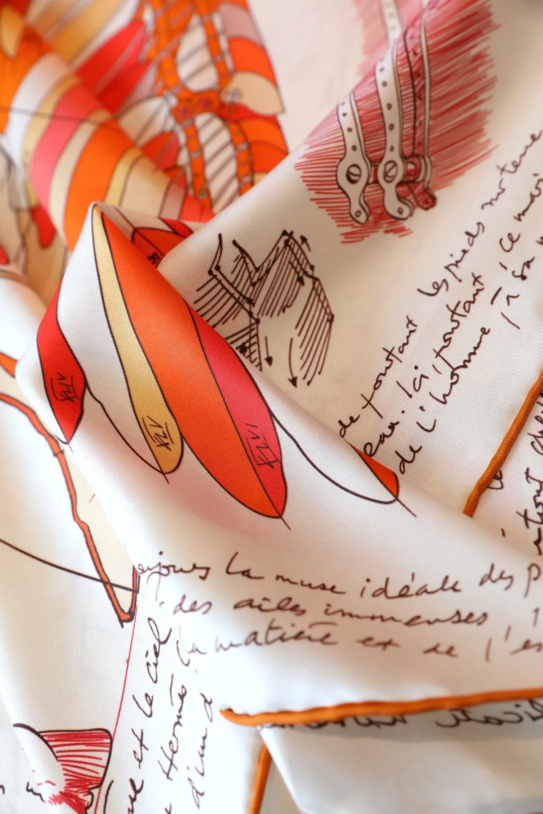 Hermès 丝巾 精致配饰