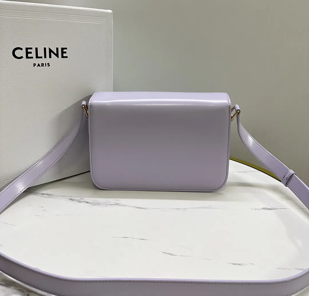 Celine Triomphe 牛皮 斜背包 輕便斜挎款