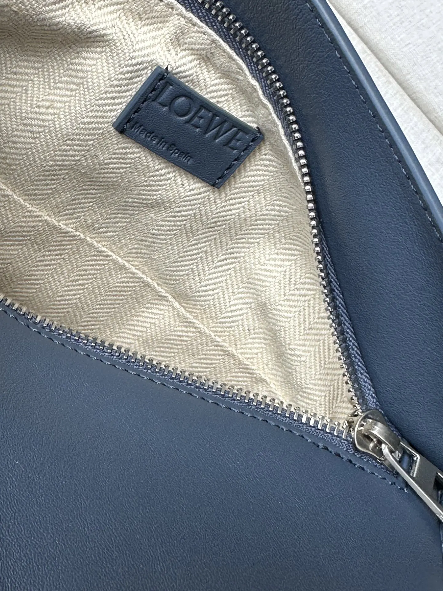 Blue Belt Bag Casual Leather Image 9 Blue Belt Bag Casual Leather Image 9
