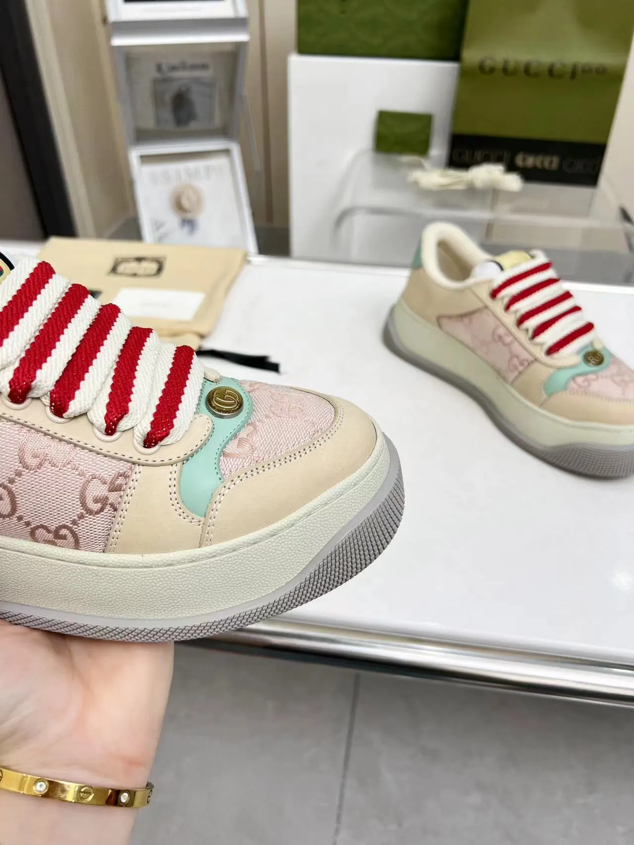 Gucci Logo休闲运动鞋 百搭款