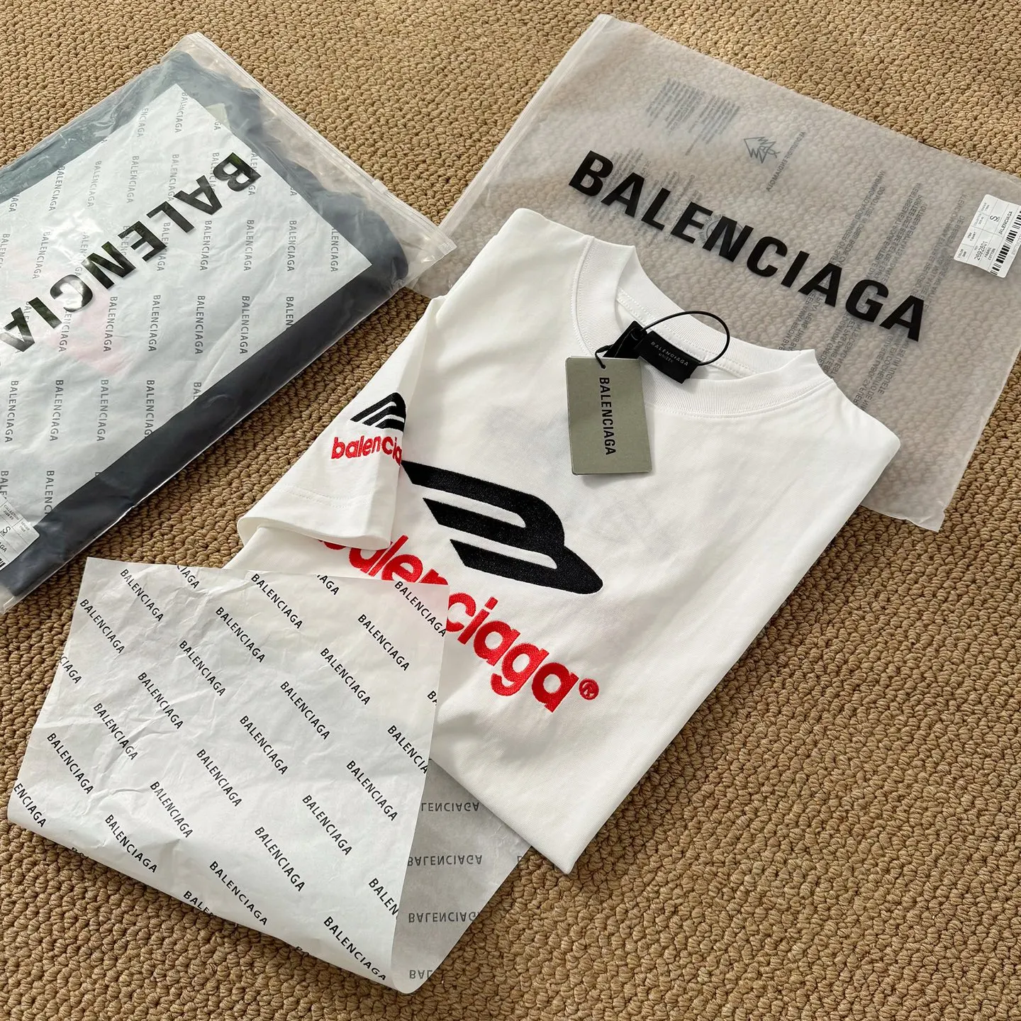 Balenciaga Paris 短袖T恤(數字12) Balenciaga Paris 短袖T恤(數字12)