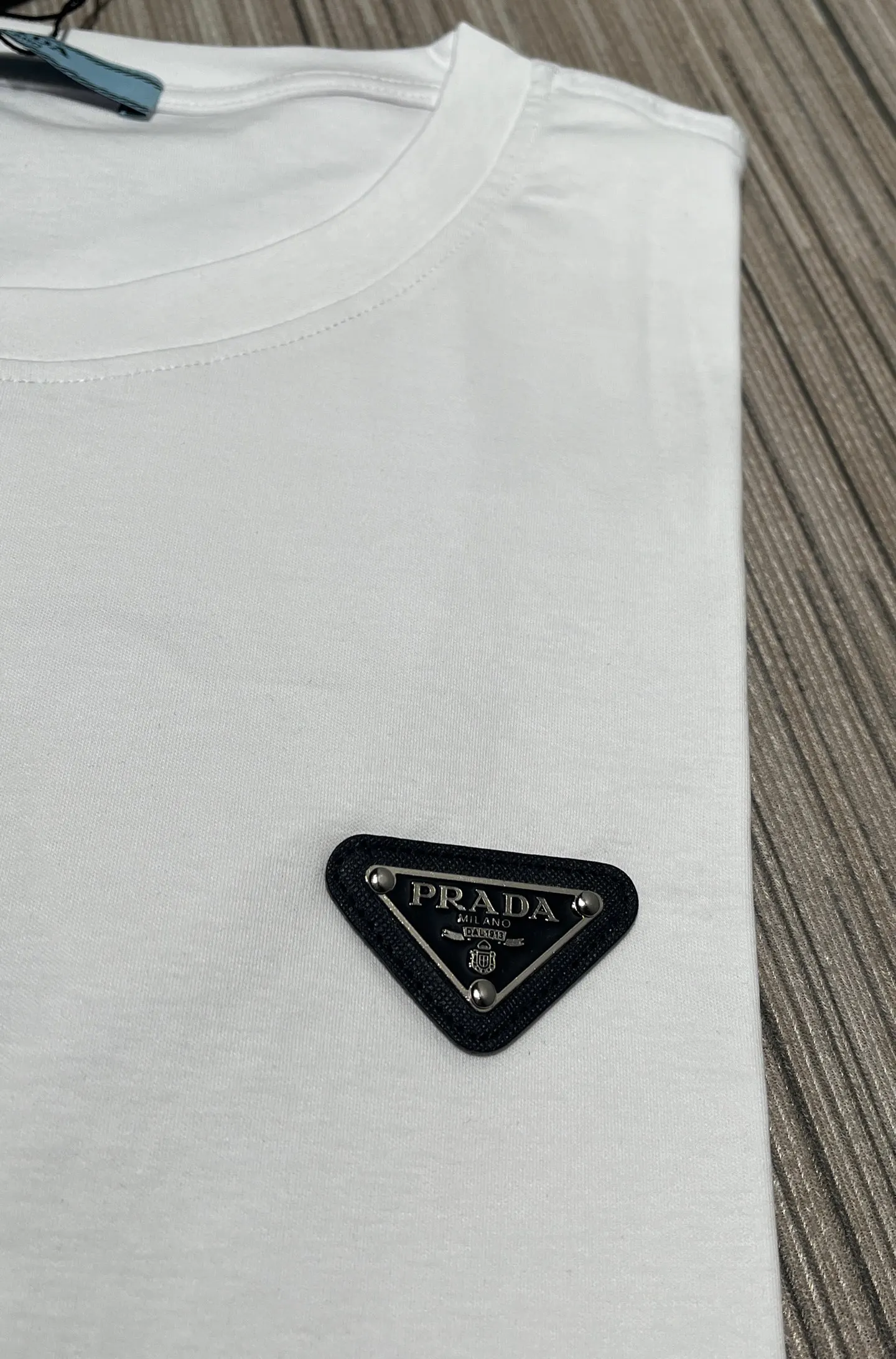 Prada 棉质 Logo 短袖T恤